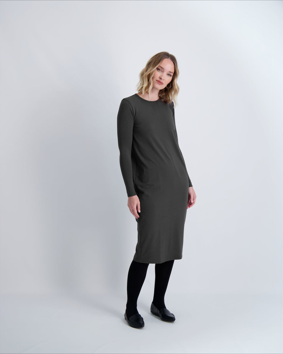 Long Sleeve Jersey Dress