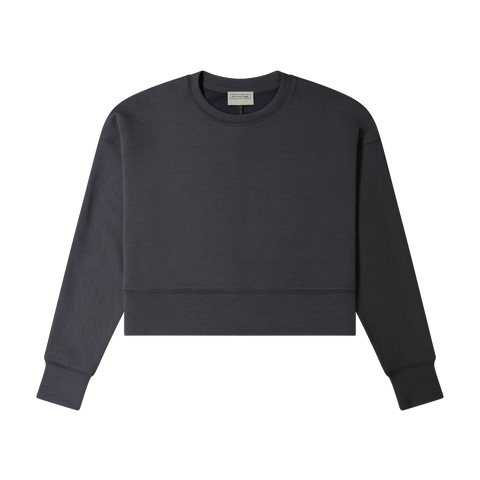 Womans Pullover Crop Long Sleeve