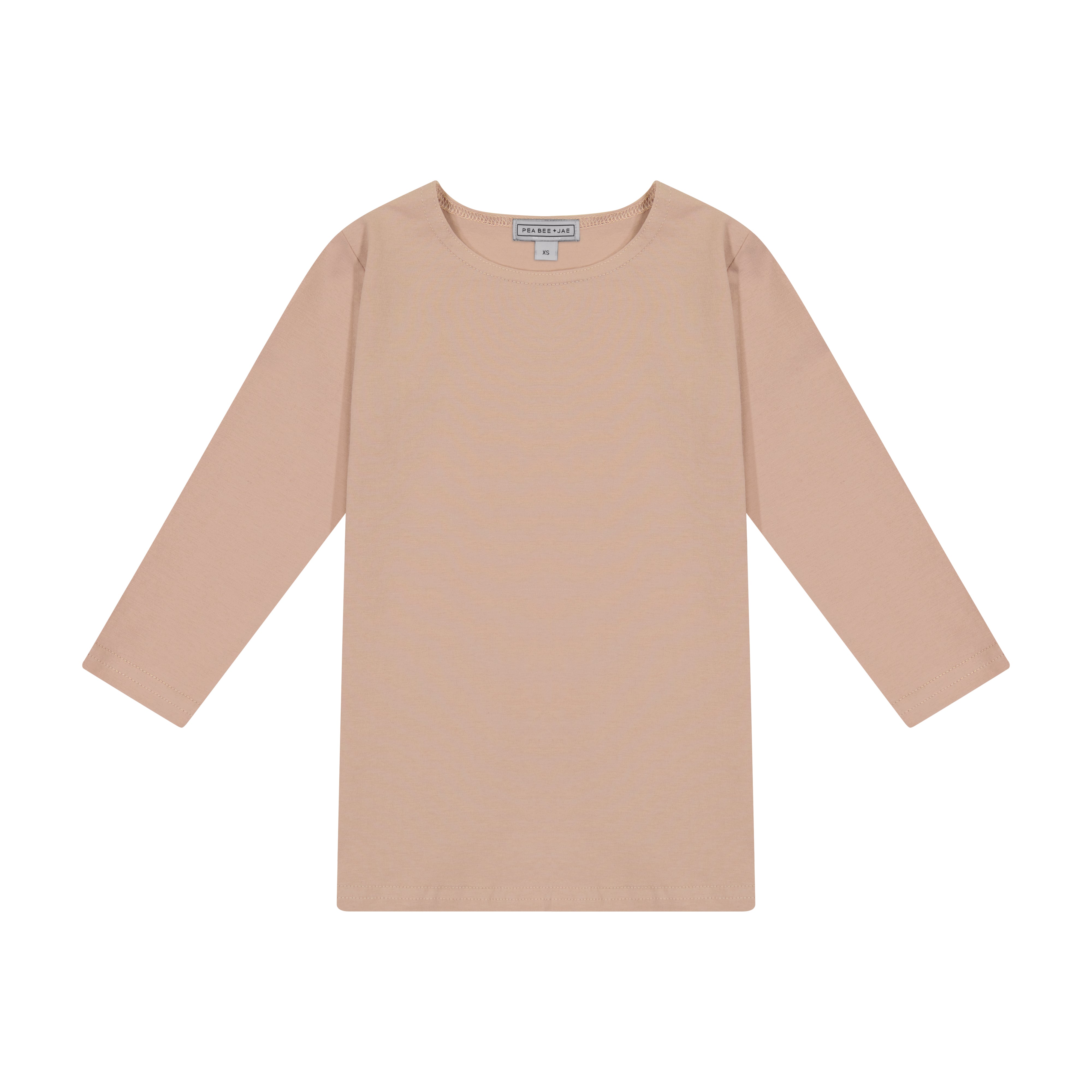 Kids Cotton 3/4 Sleeve Shell