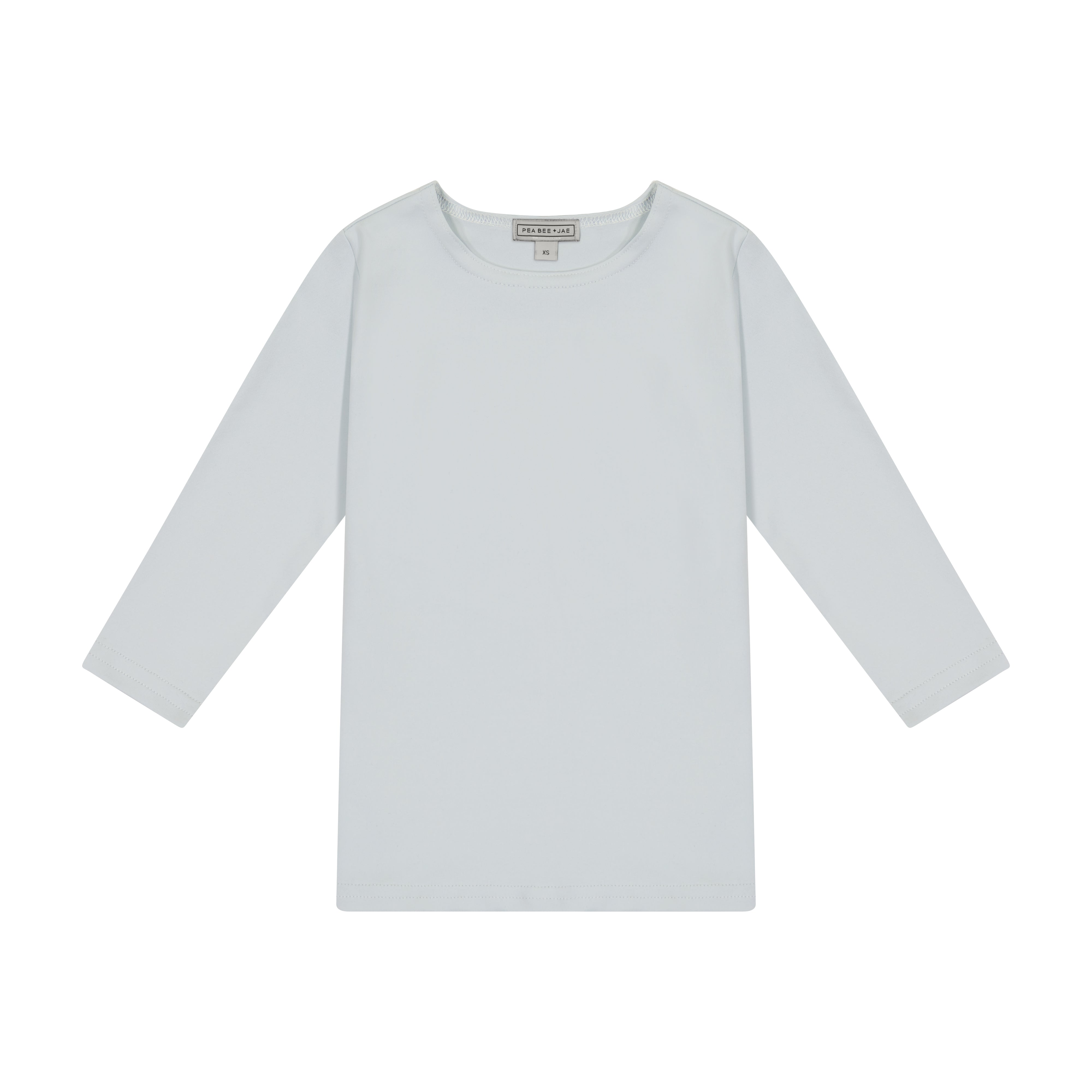 Kids Nylon/Lycra 3/4 Sleeve Shell