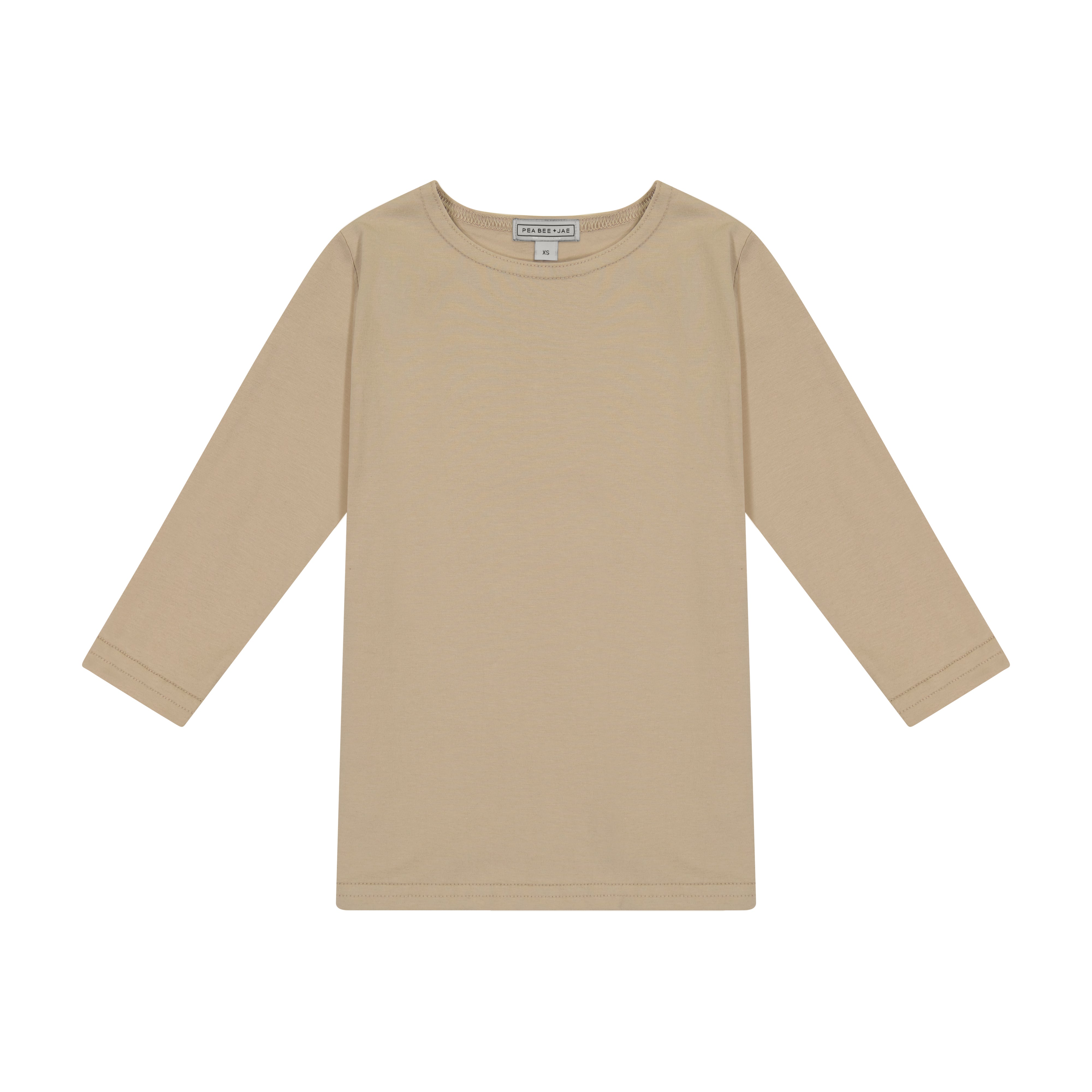 Kids Cotton 3/4 Sleeve Shell