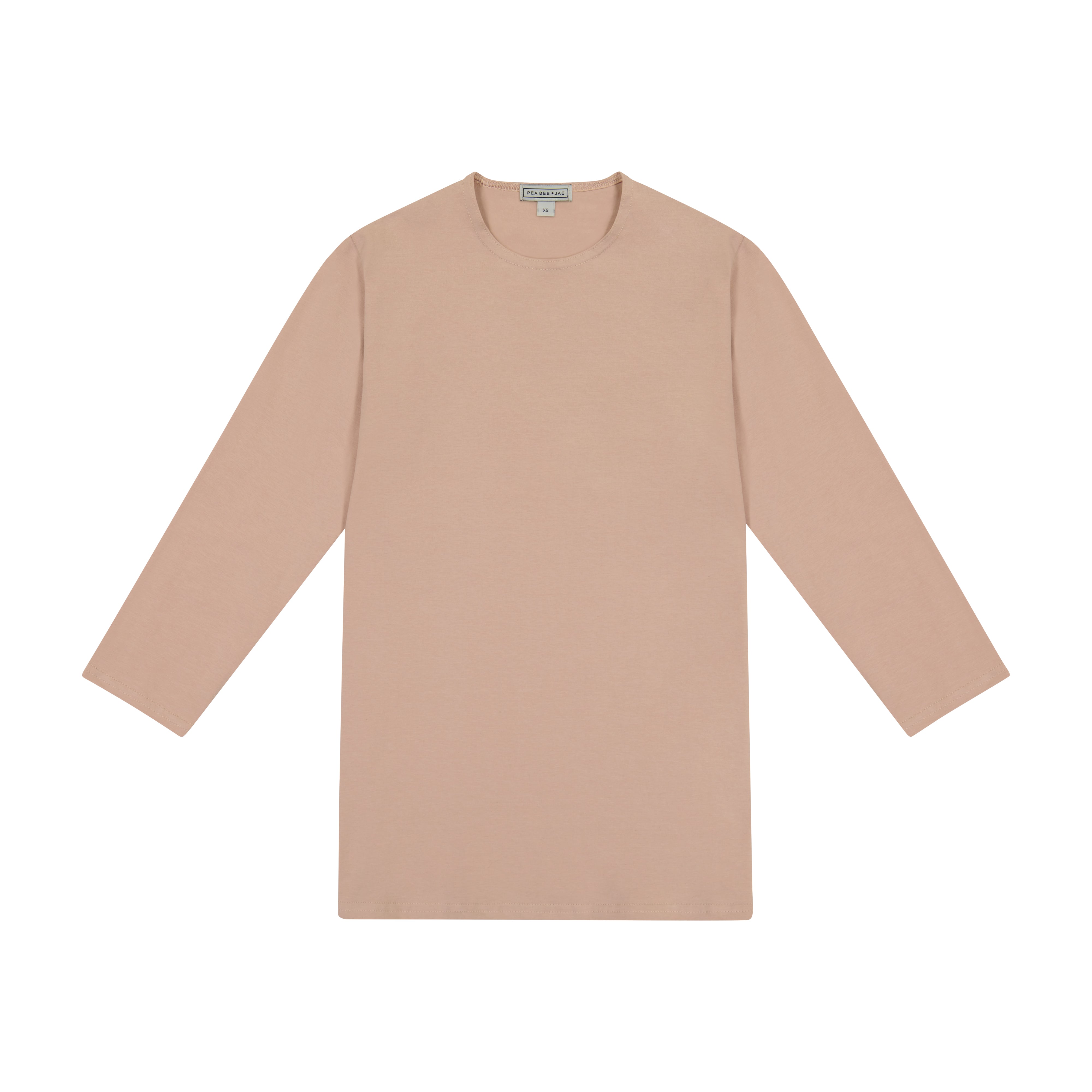 Cotton 3/4 Sleeve Shell