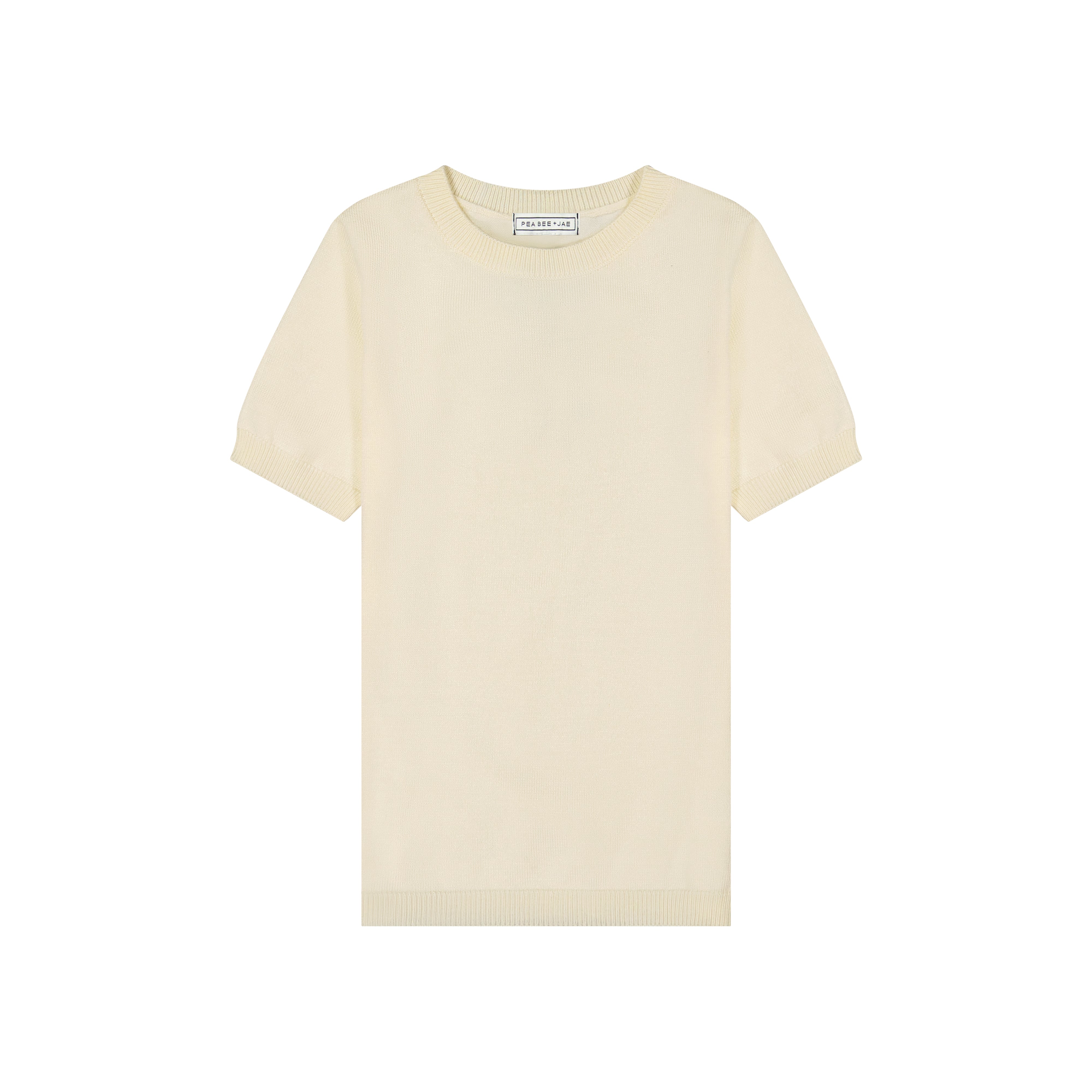 Kids Flat Knit Sweater Short Sleeve