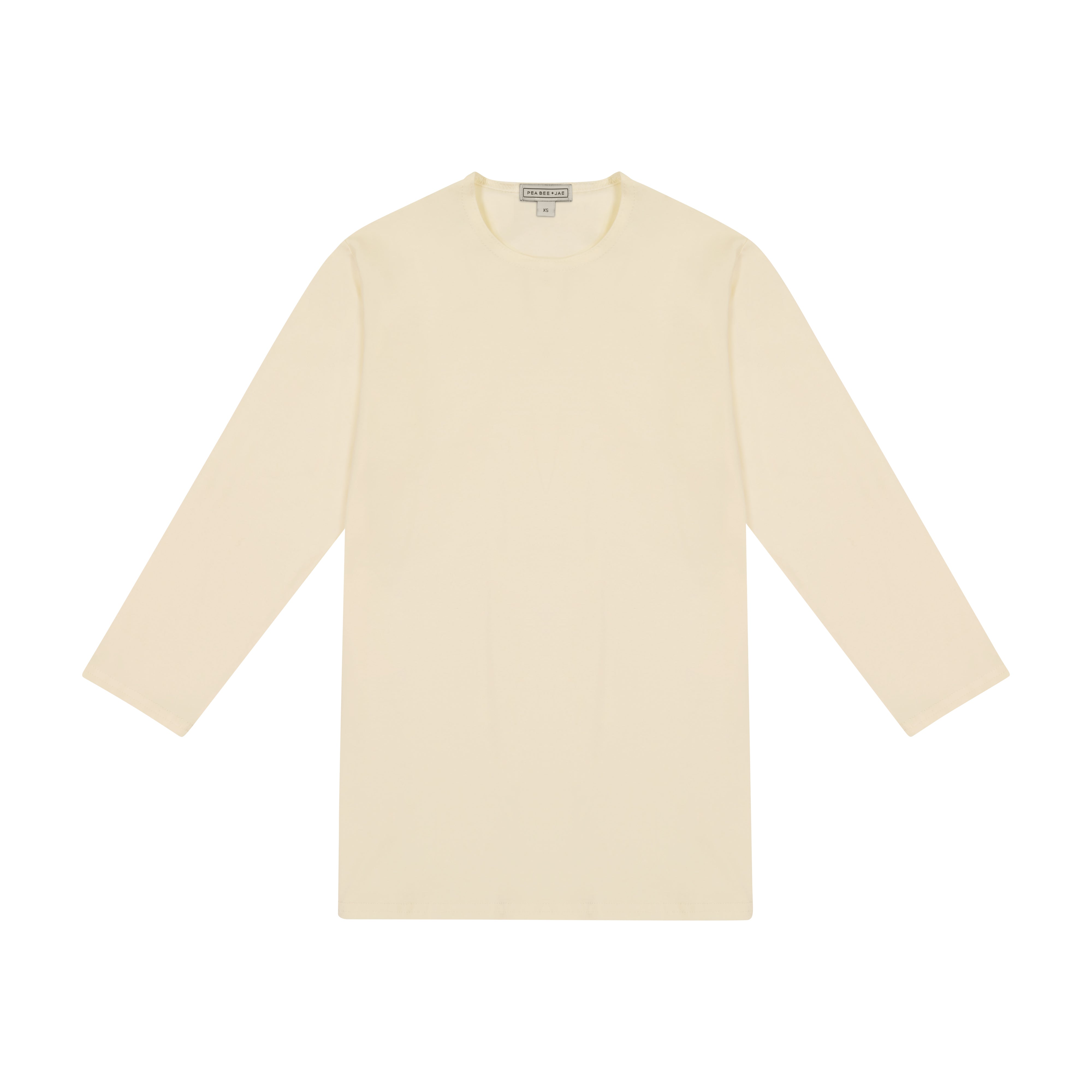 Cotton 3/4 Sleeve Shell