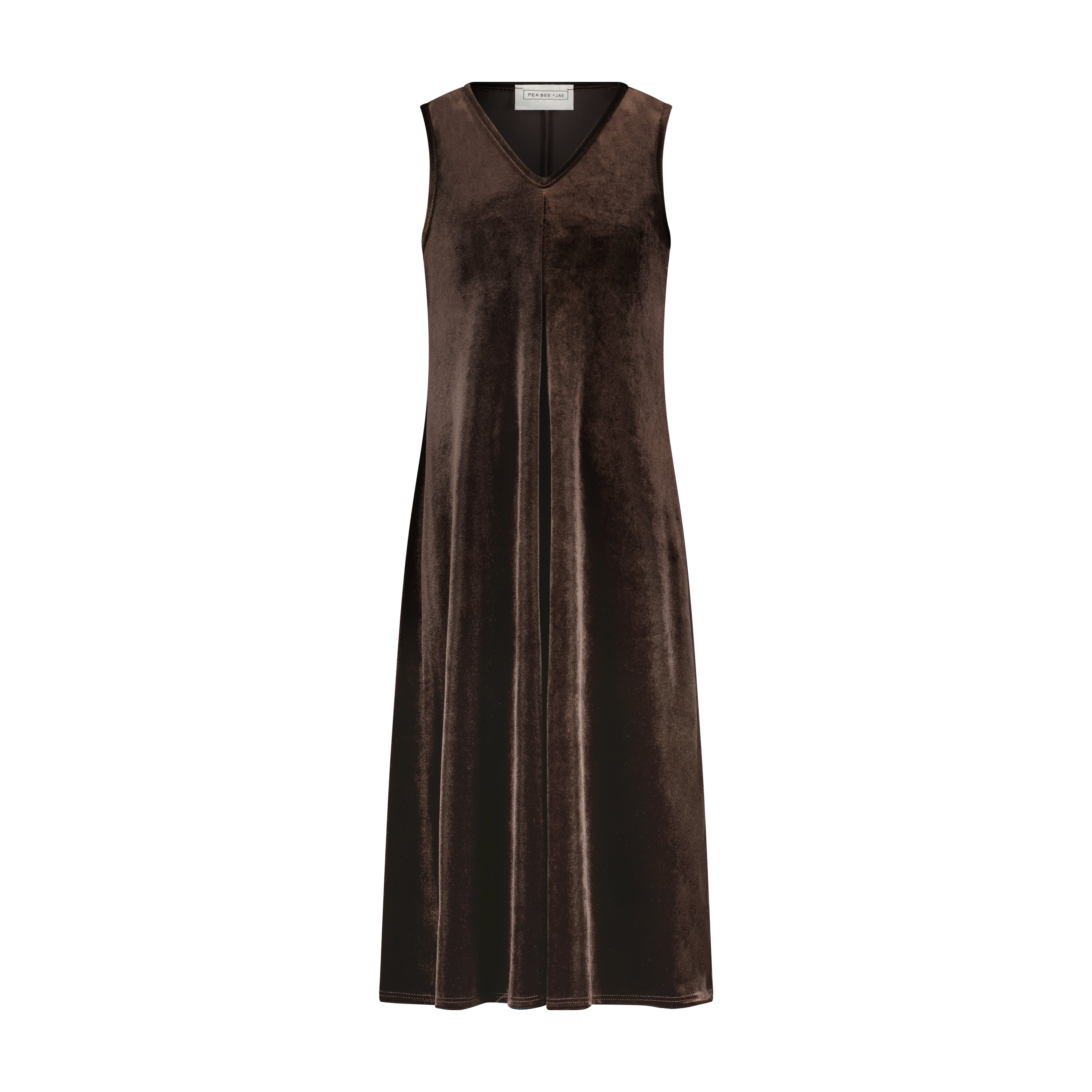 Kids Velvet V-Neck Jumper
