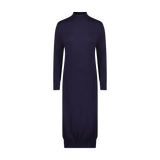Women's Sweater Dress Maxi Mock-Neck