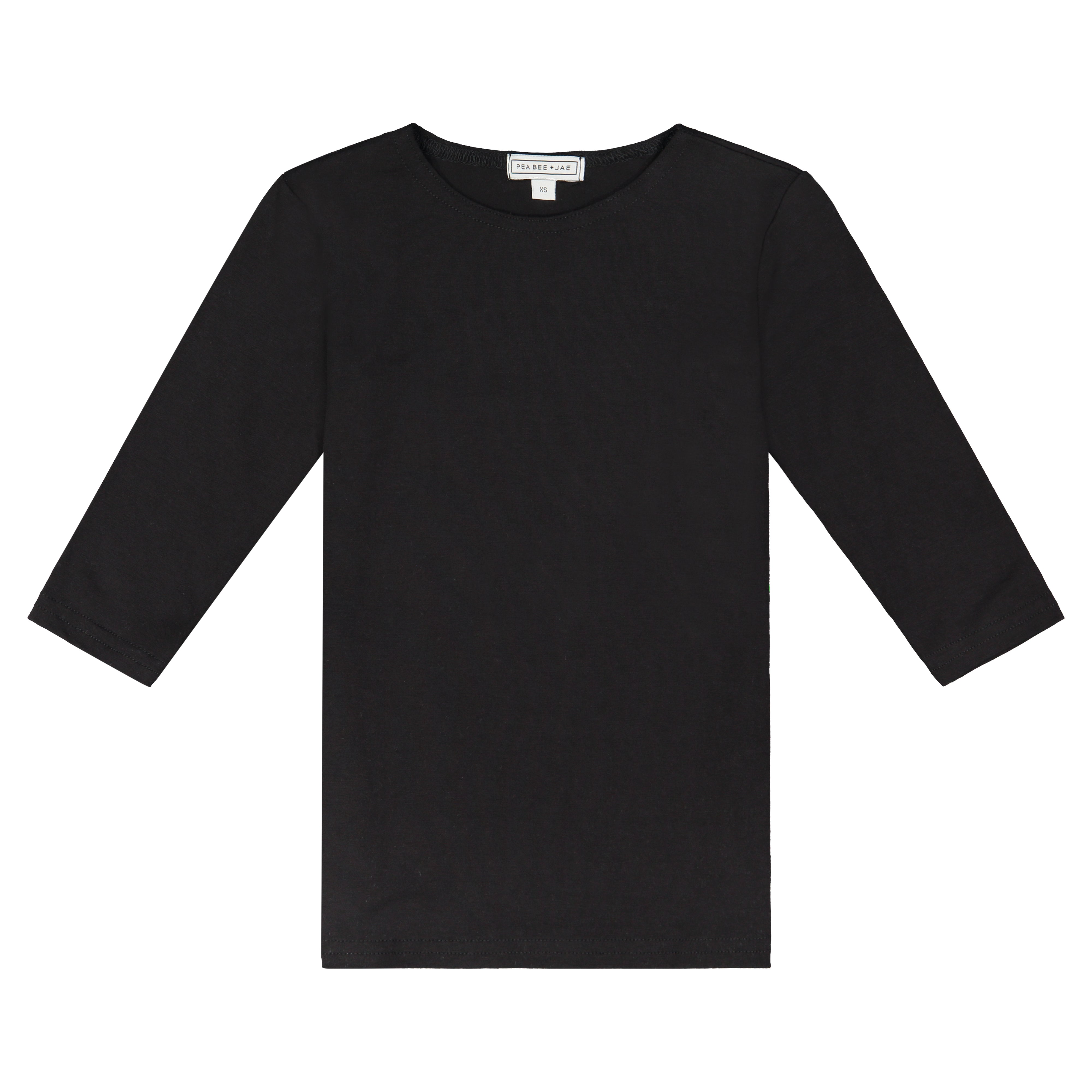 Kids Cotton 3/4 Sleeve Shell