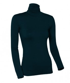 Modal Long Sleeve Turtleneck Shell