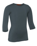Kids Nylon/Lycra 3/4 Sleeve Shell