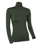 Modal Long Sleeve Turtleneck Shell