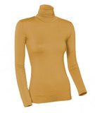 Modal Long Sleeve Turtleneck Shell