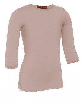 Kids Nylon/Lycra 3/4 Sleeve Shell
