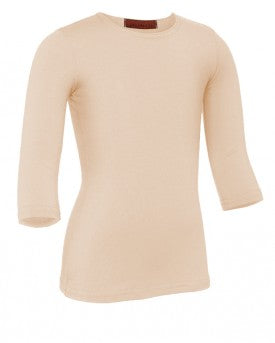 Kids Nylon/Lycra 3/4 Sleeve Shell