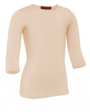 Kids Nylon/Lycra 3/4 Sleeve Shell