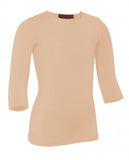 Kids Nylon/Lycra 3/4 Sleeve Shell