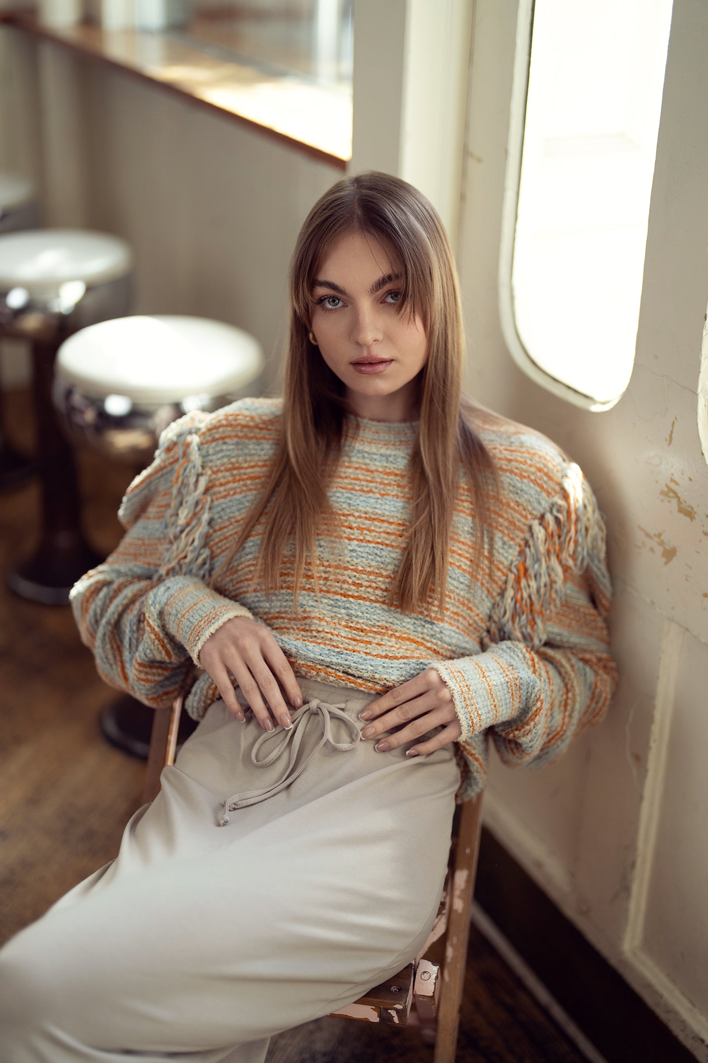 חצאית מידי עם שרוך