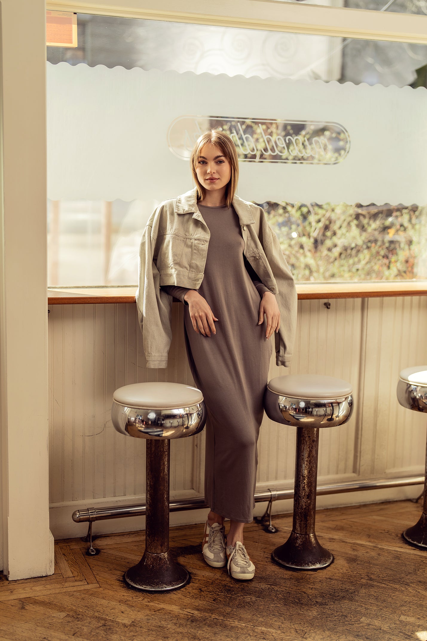 Long Sleeve Maxi Luna Dress