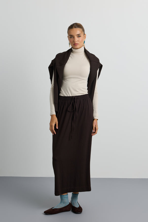 Scuba Drawstring Skirt