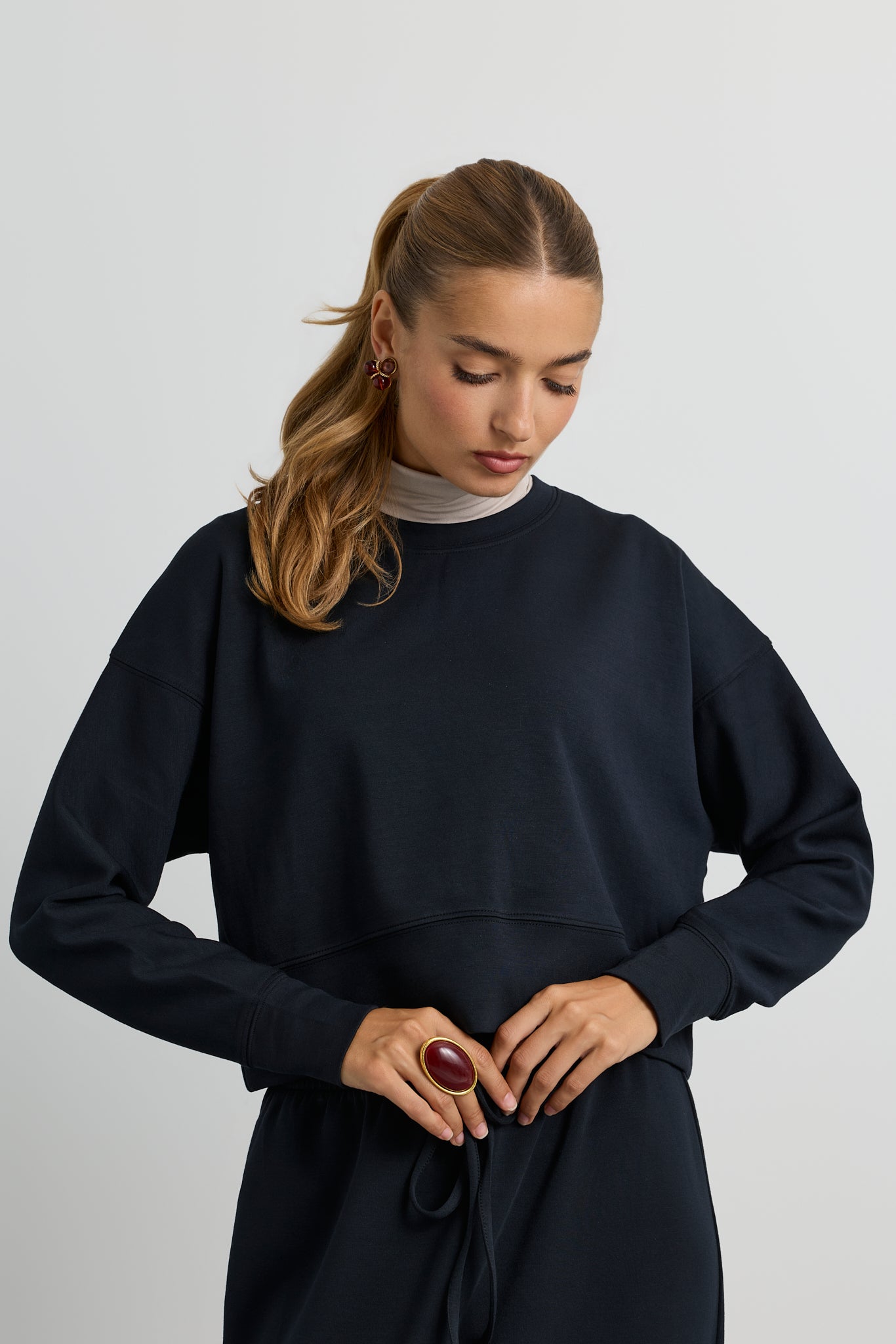 Scuba Pullover Top