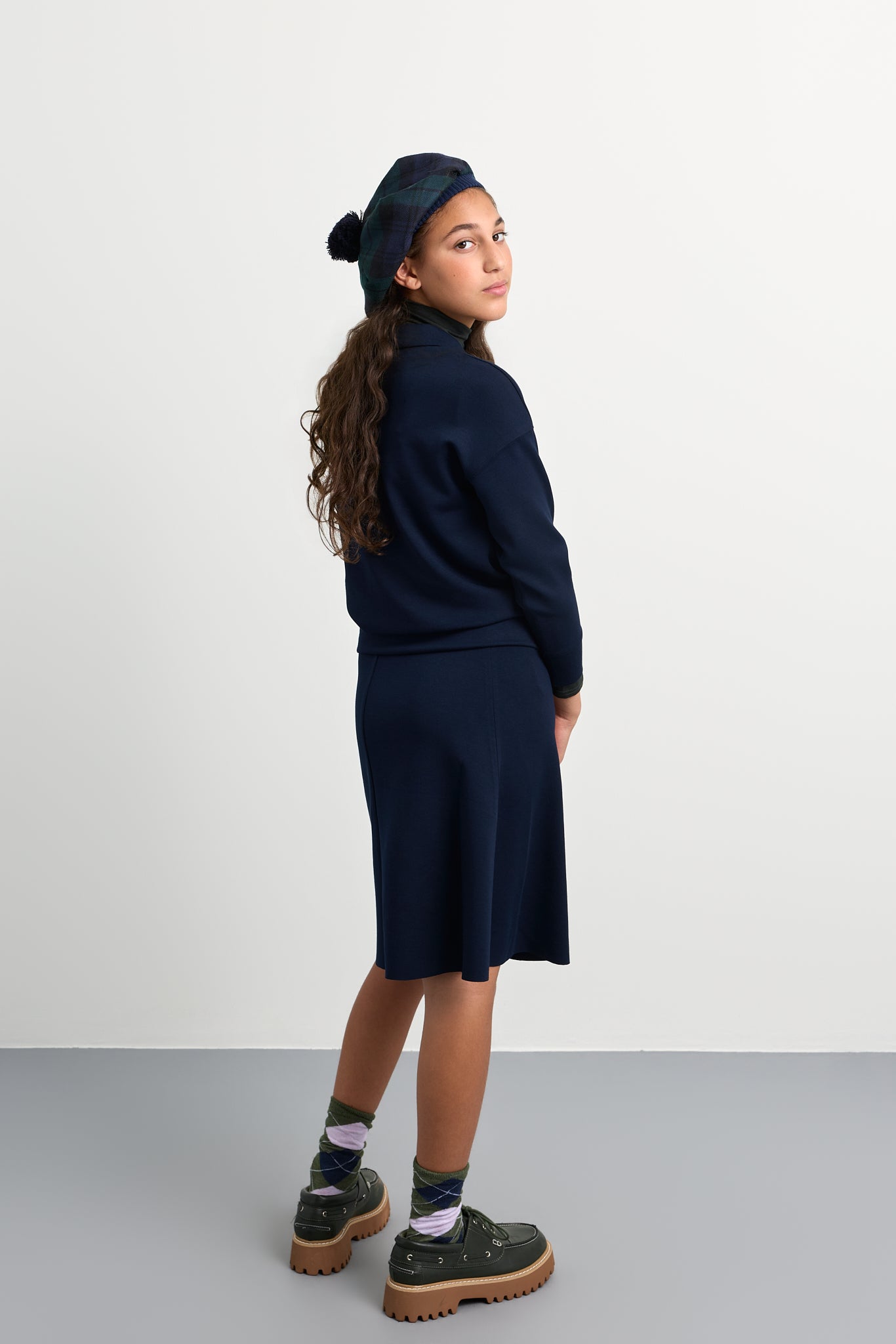 Kids A-line Scuba Skirt