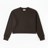 Womans Pullover Crop Long Sleeve