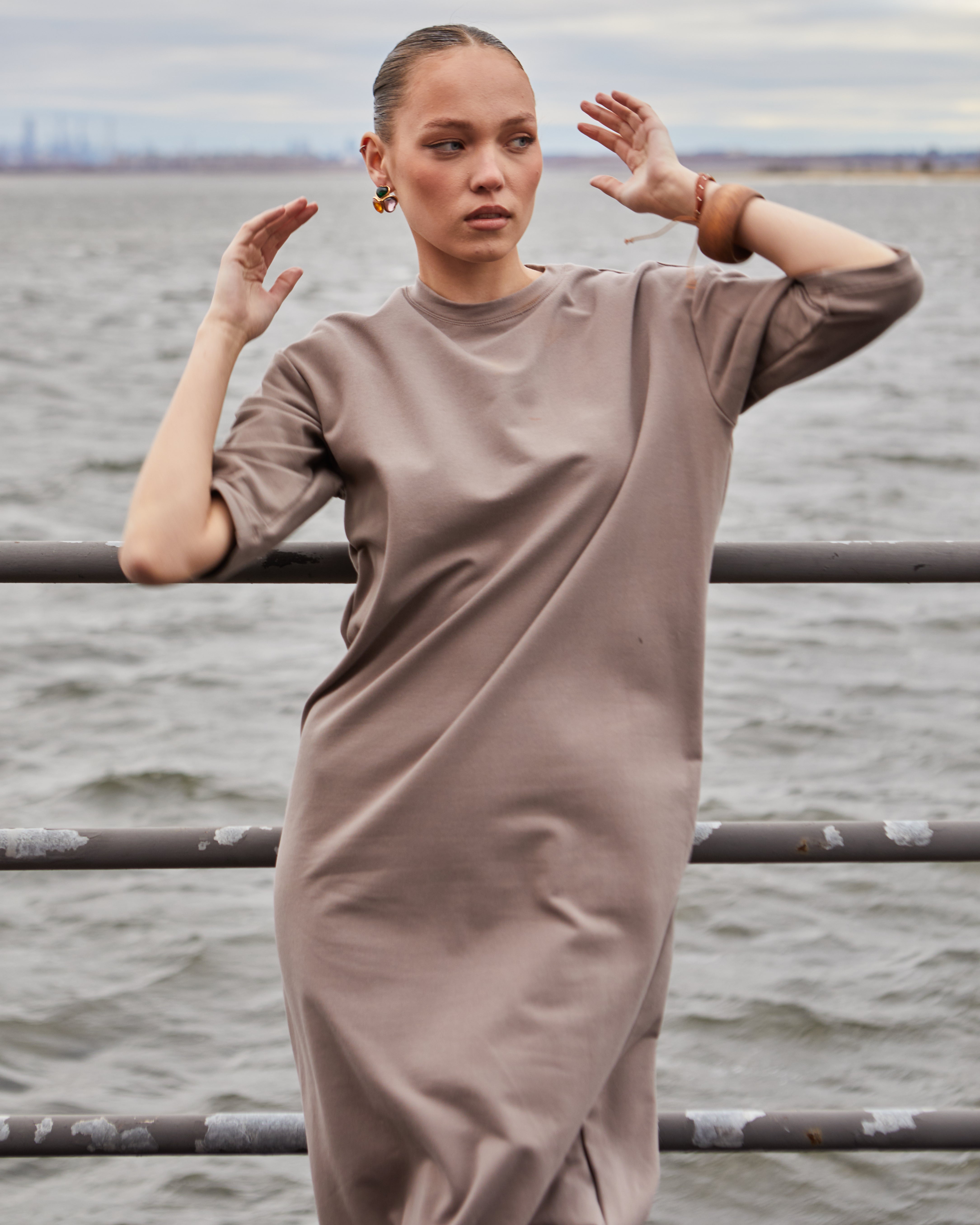 Terry Tshirt Dress – The Shell Station