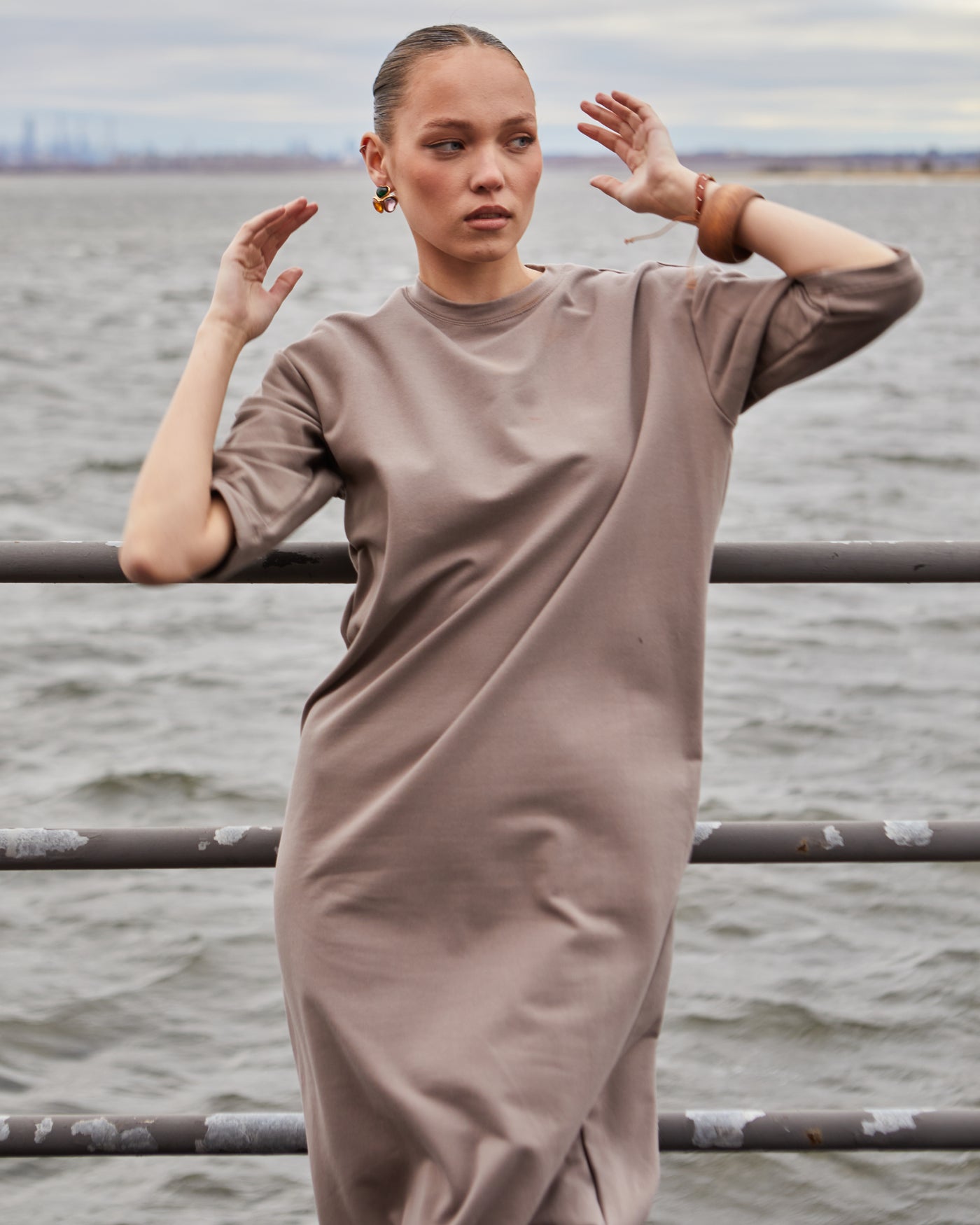 Terry Tshirt Dress – The Shell Station Terry Tshirt Dress – The Shell Station