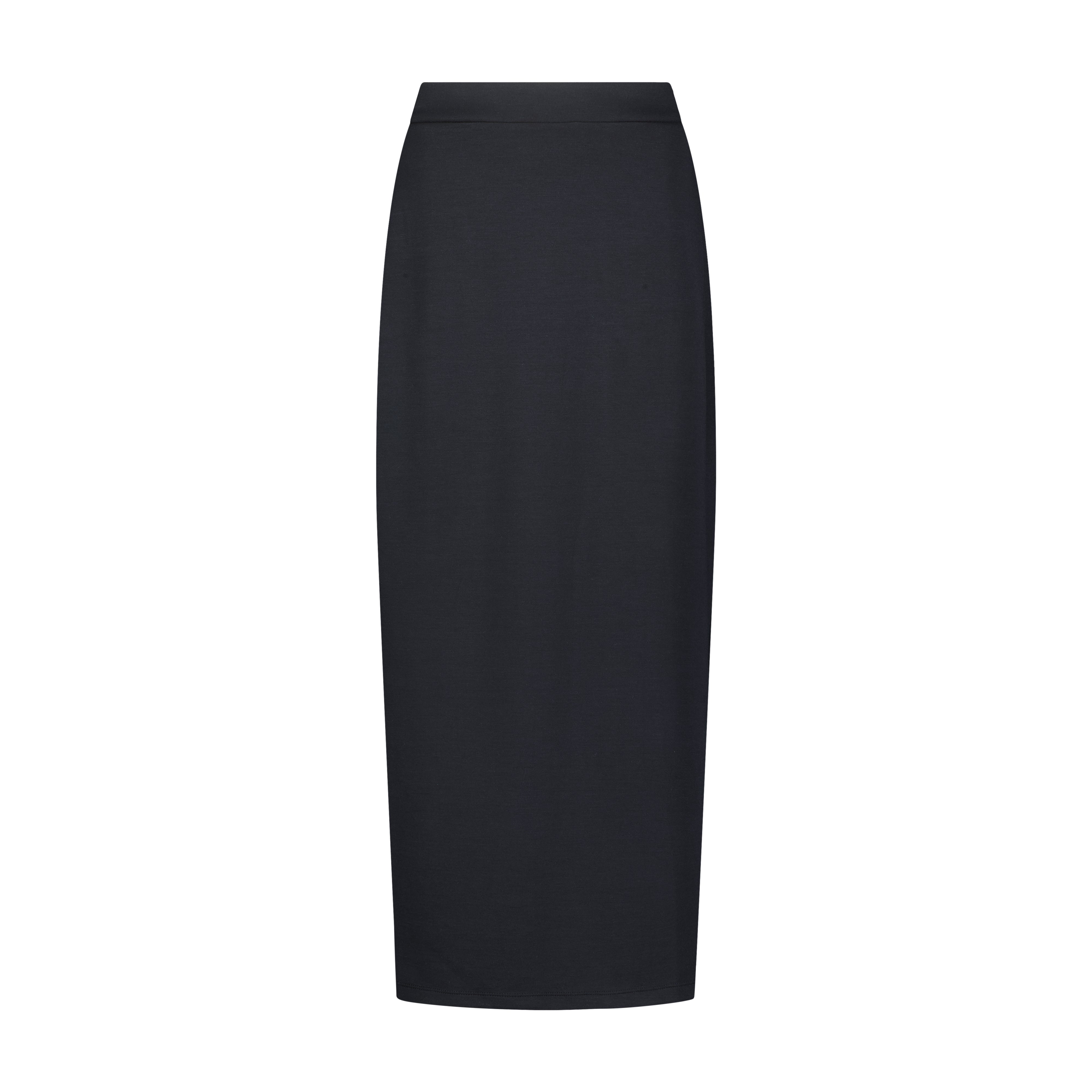 Women's Scuba Straight Maxi Skirt