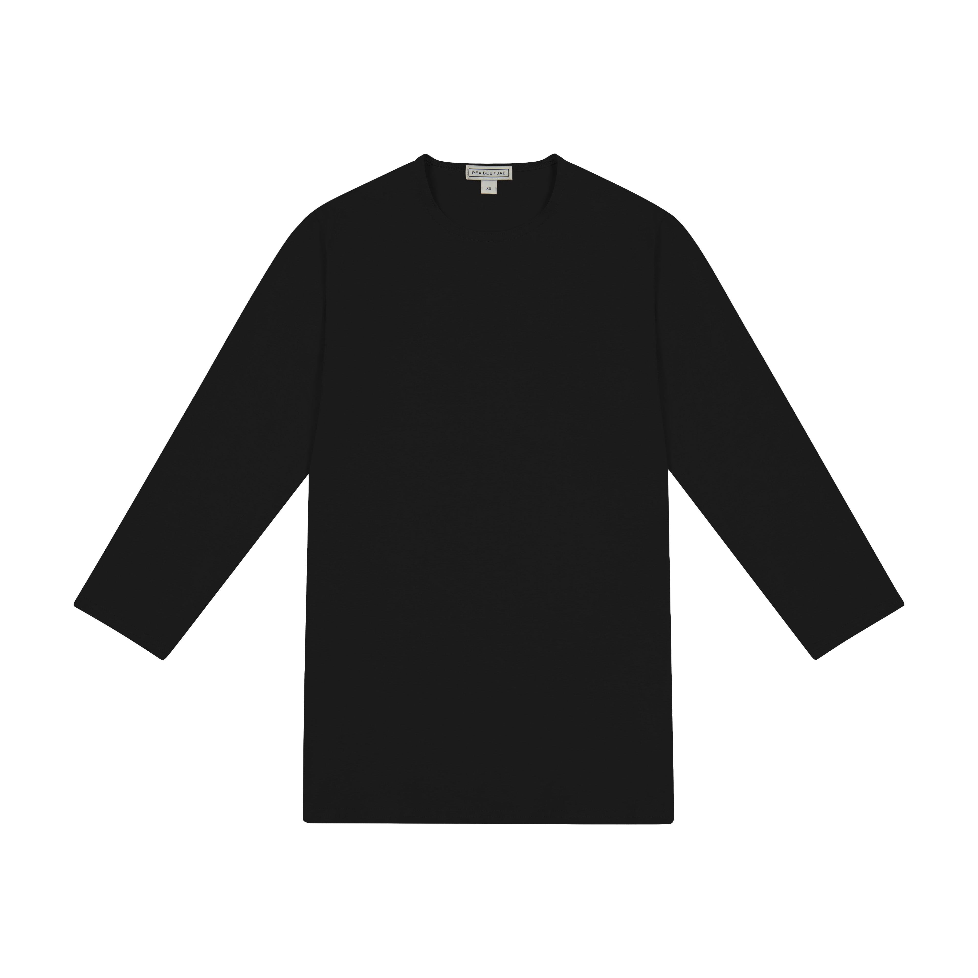 Cotton 3/4 Sleeve Shell