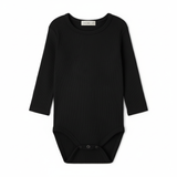 Ribbed Baby Bodysuit  Long Sleeve