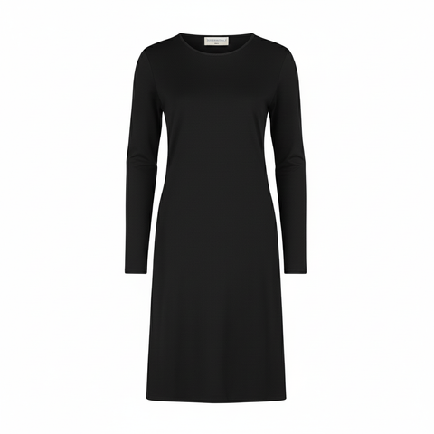 WOMENS SLIP DRESS LONG SLEEVE