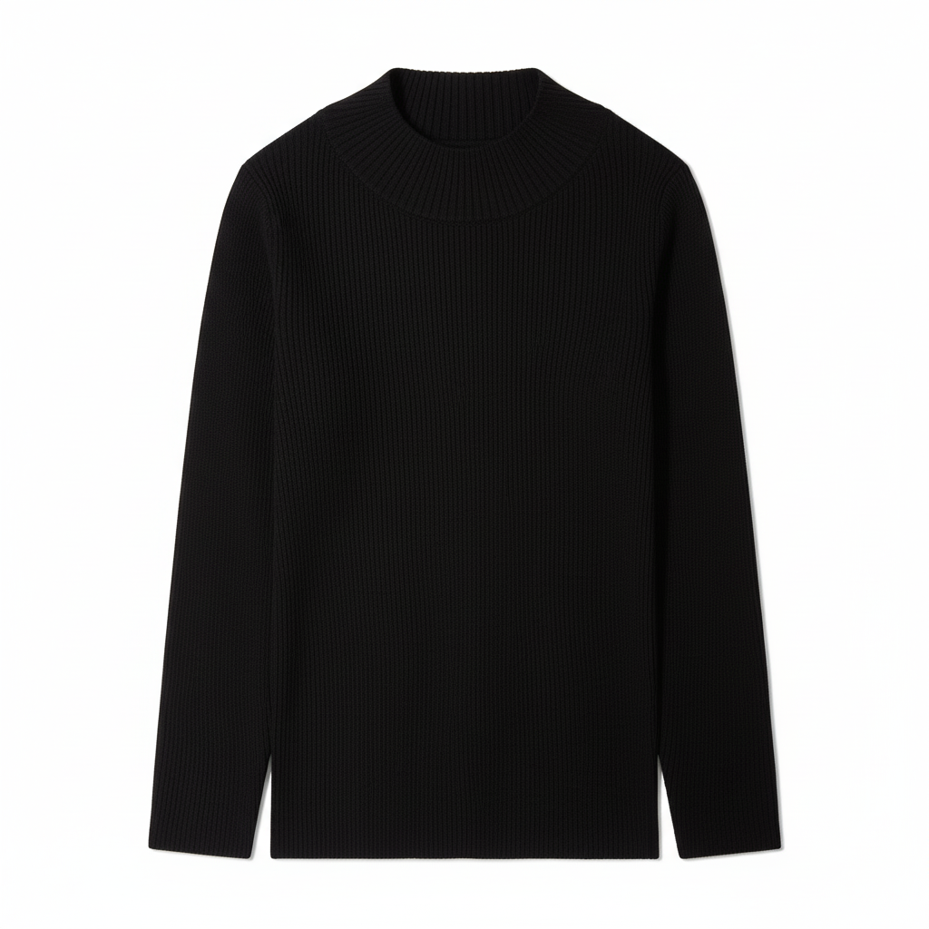 סוודר דק עם צווארון קשירה לילדים