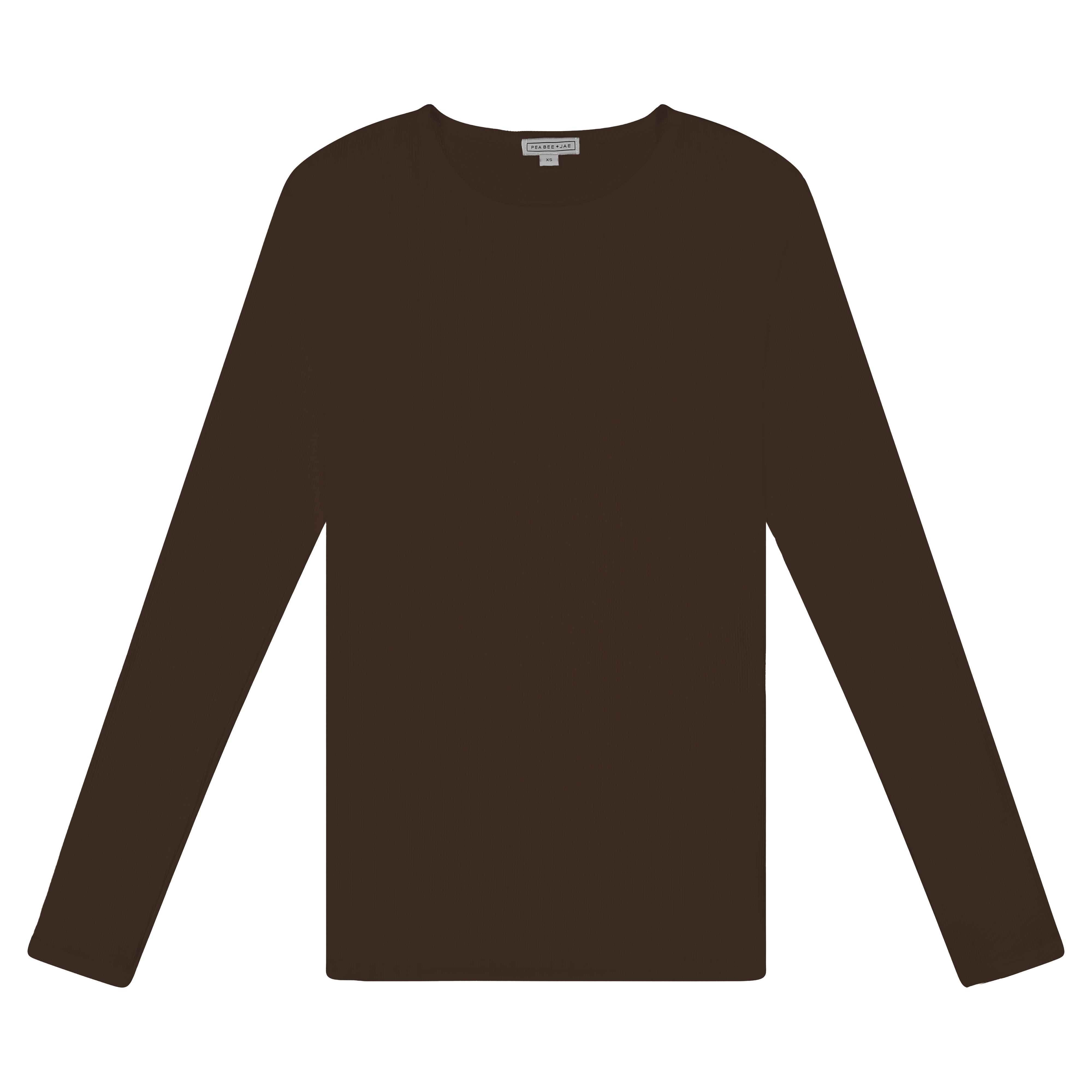 Kids Ribbed Long Sleeve Shell