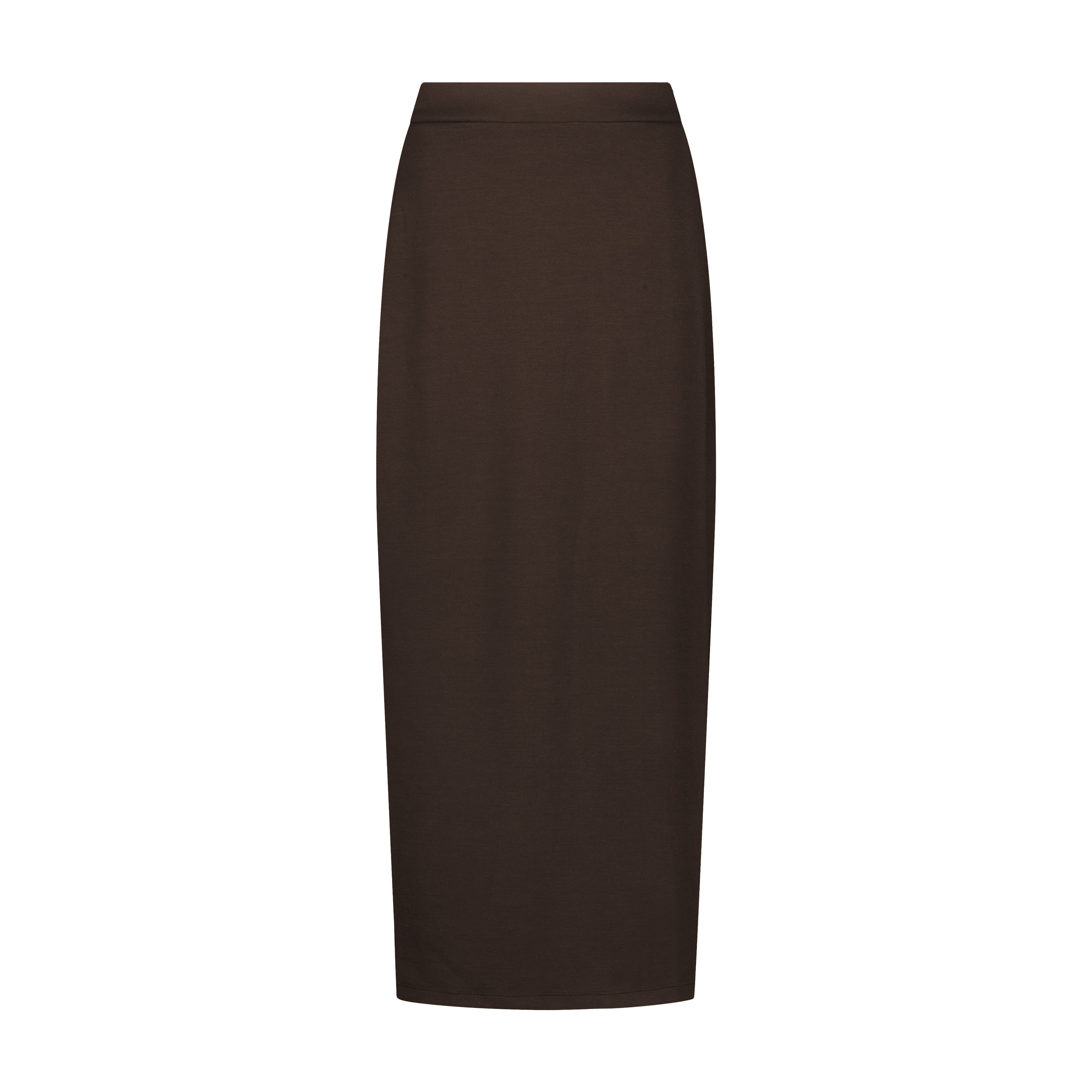 Women's Scuba Straight Maxi Skirt