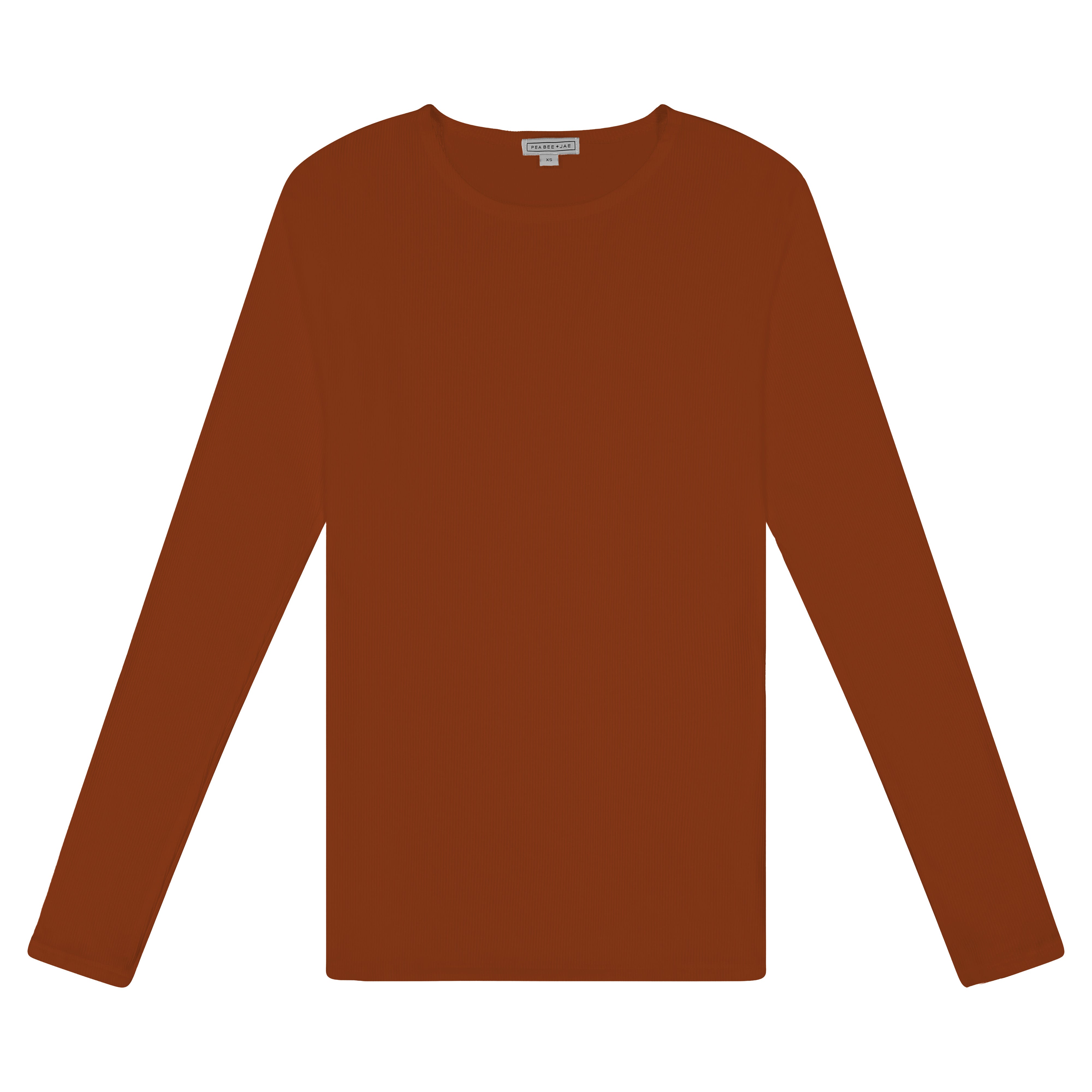 Kids Ribbed Long Sleeve Shell