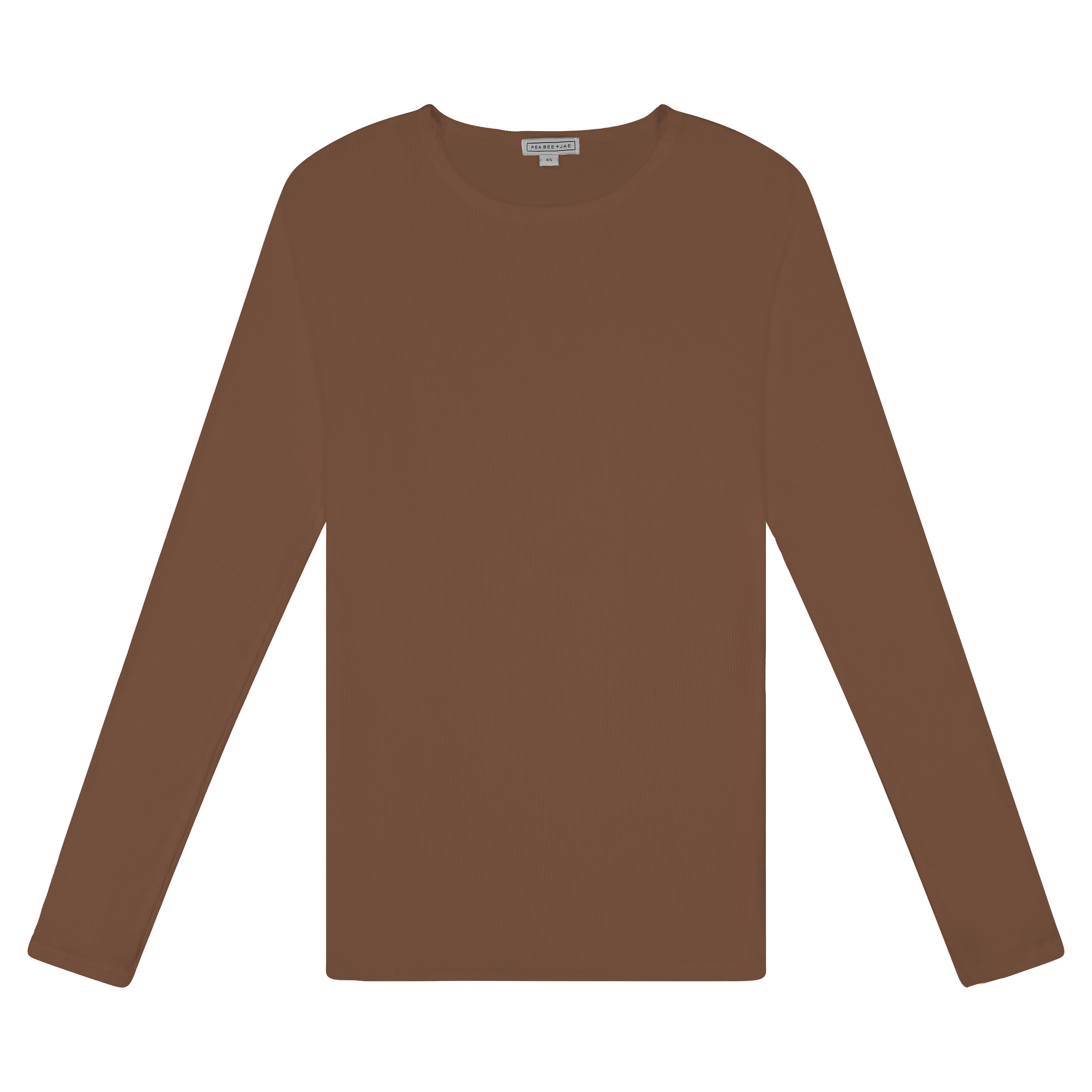 Kids Ribbed Long Sleeve Shell