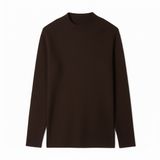 Kids Thin Ribbed Mock-Neck Sweater (kids-ktrtl)