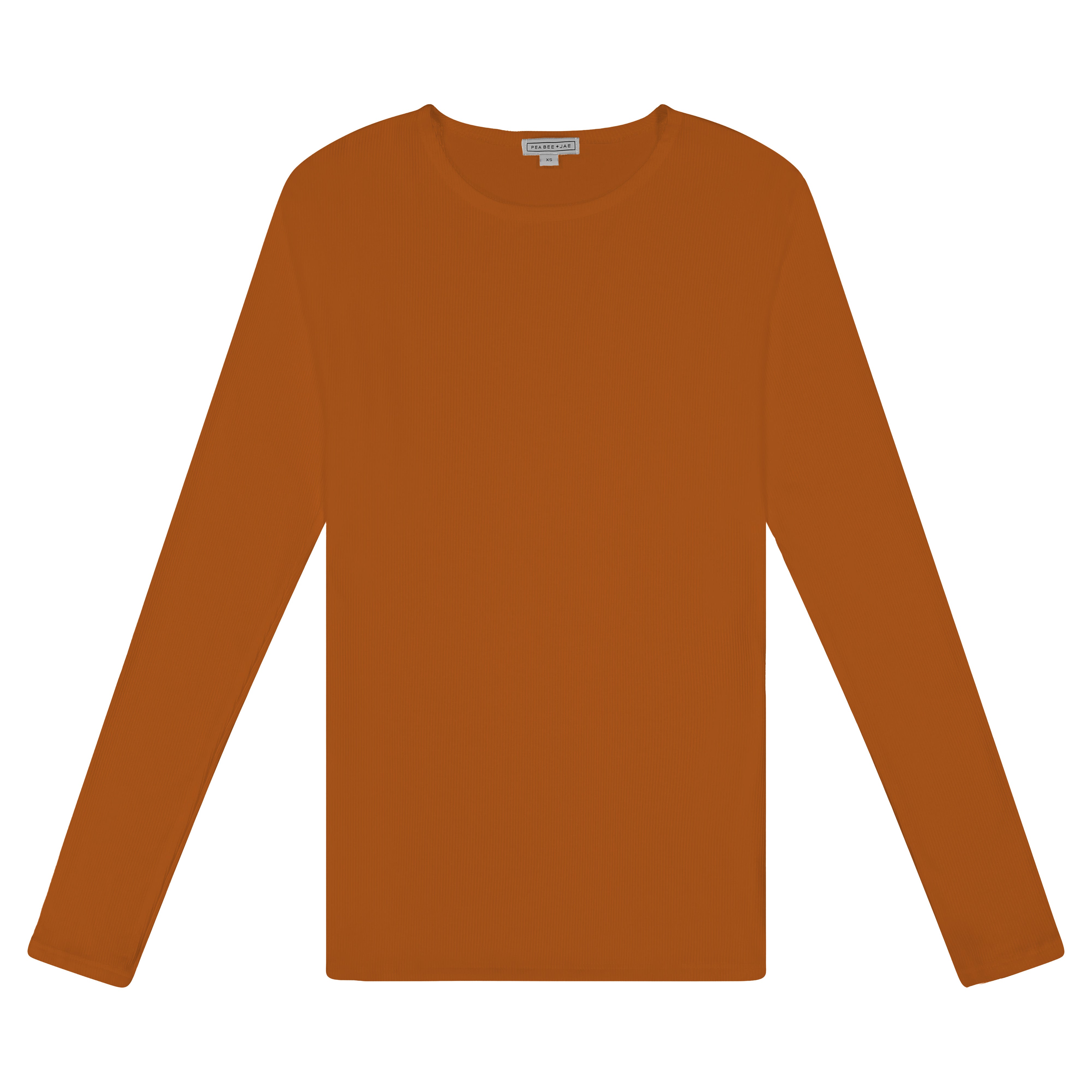 Kids Ribbed Long Sleeve Shell