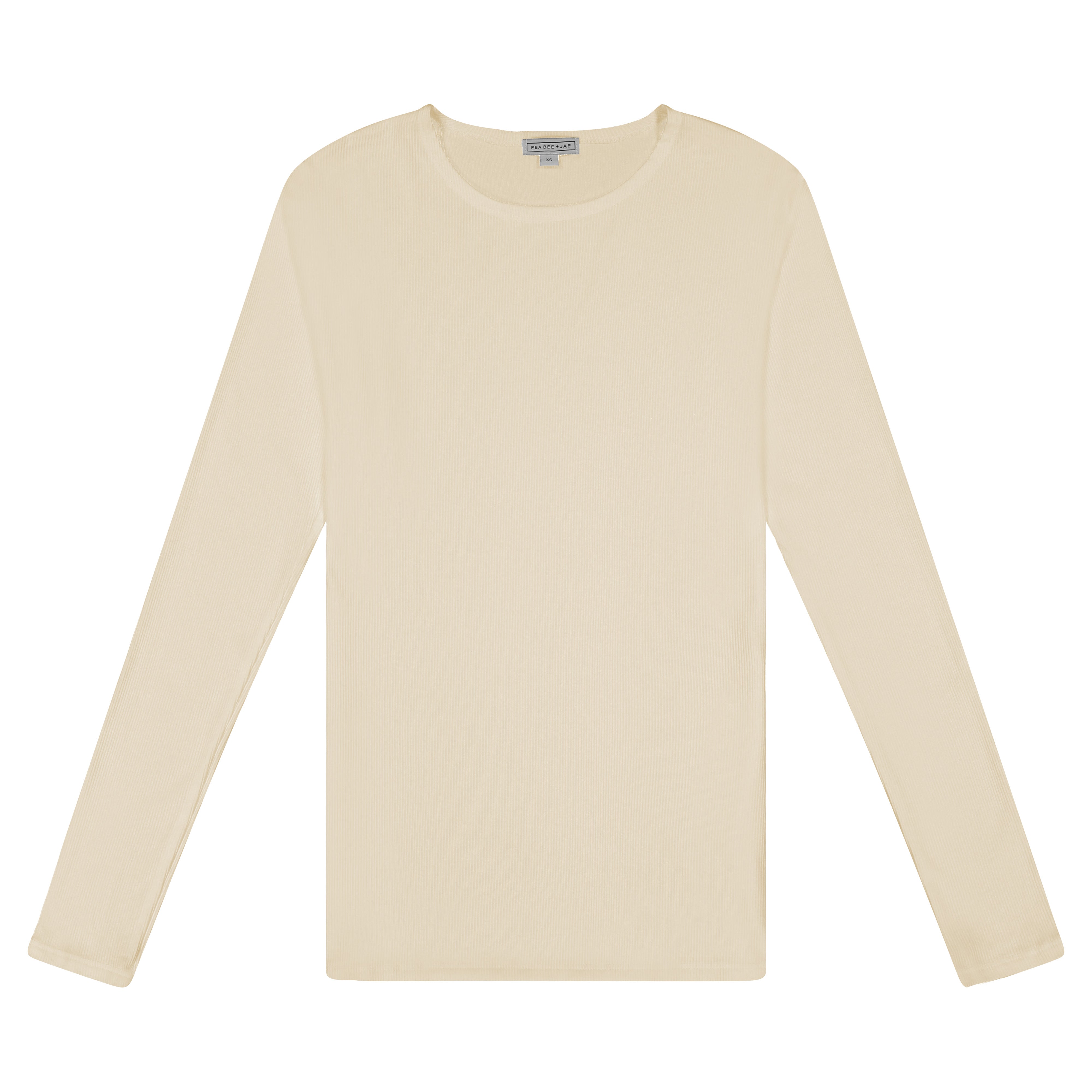 Kids Ribbed Long Sleeve Shell