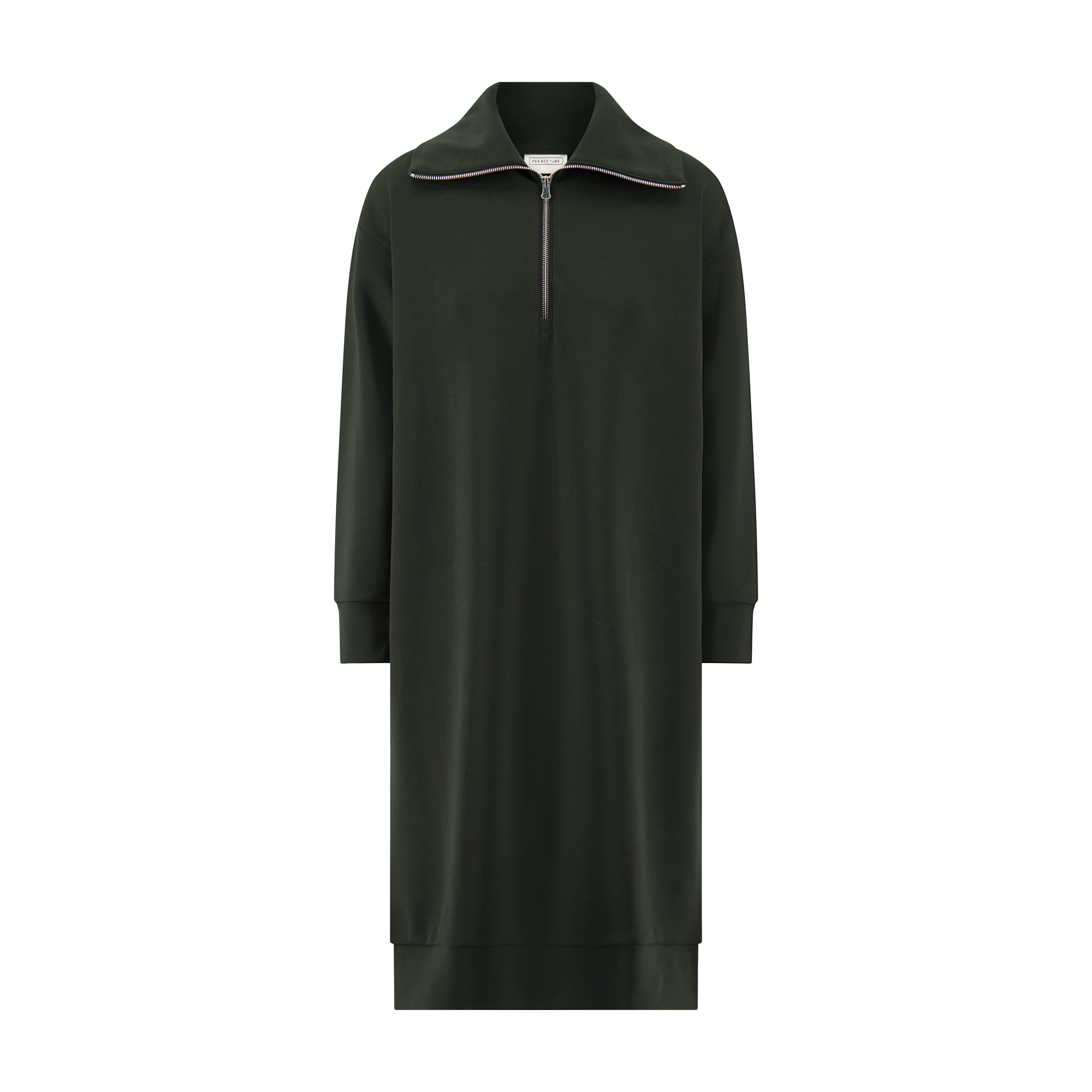 Women's Half Zip Scuba Dress