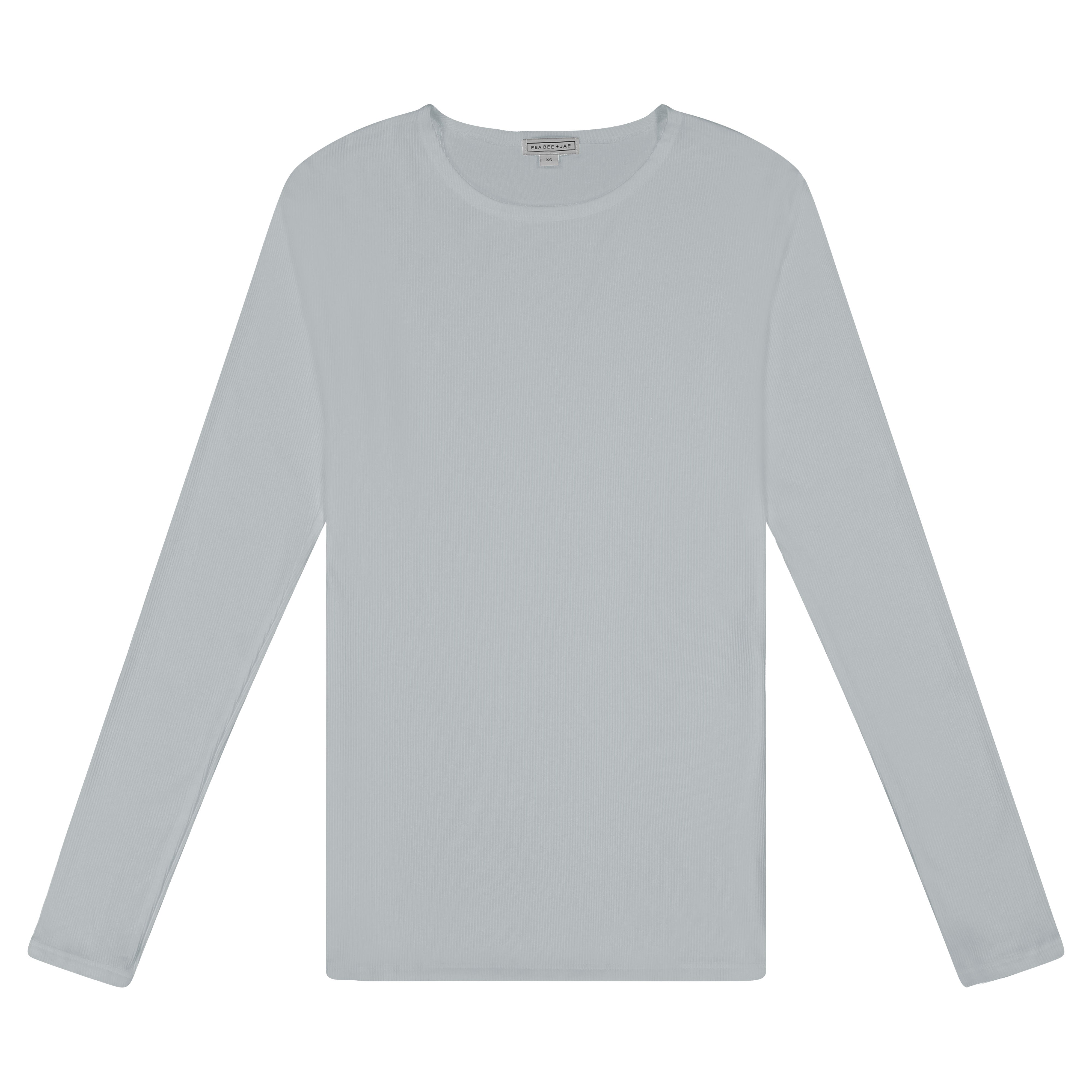 Kids Ribbed Long Sleeve Shell