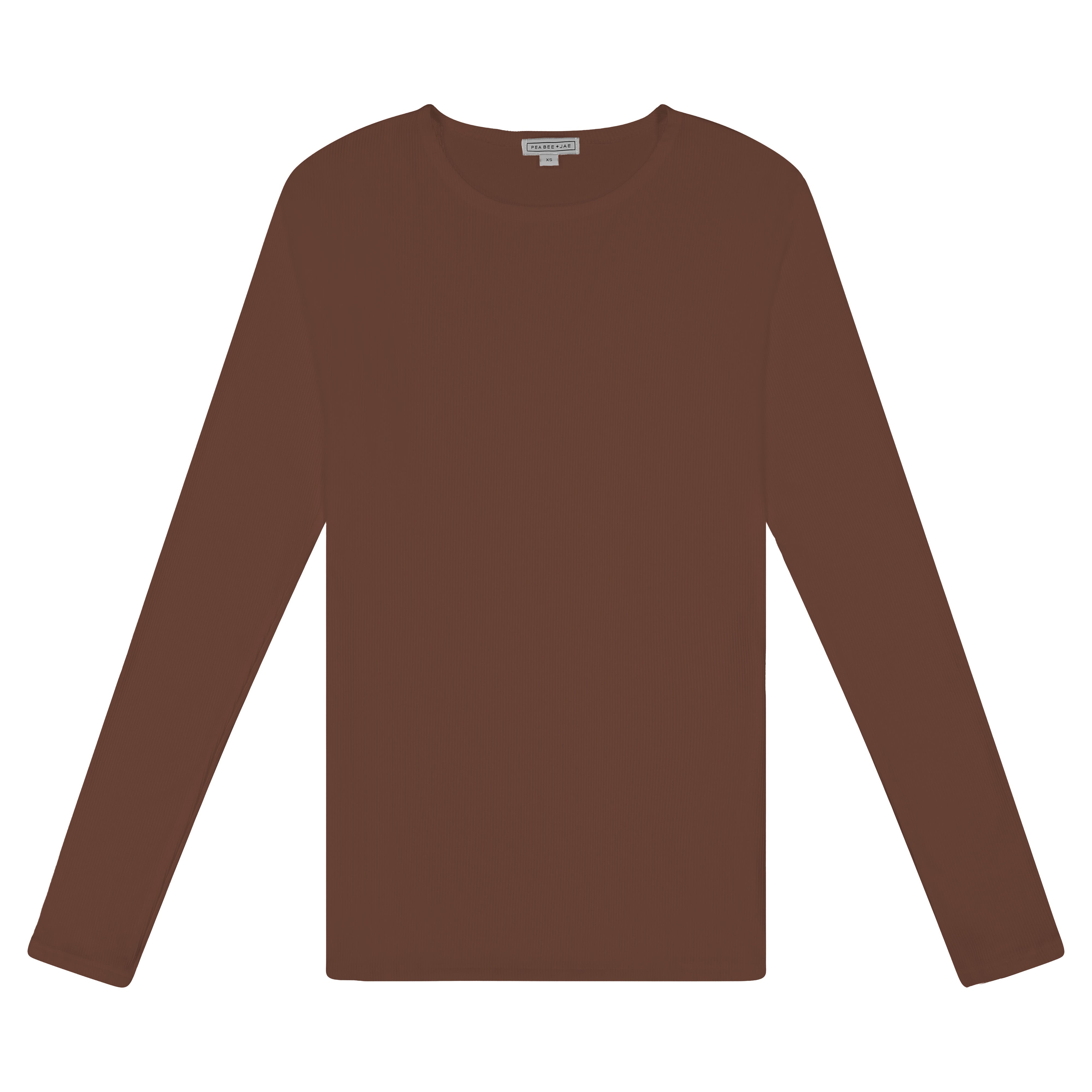 Kids Ribbed Long Sleeve Shell