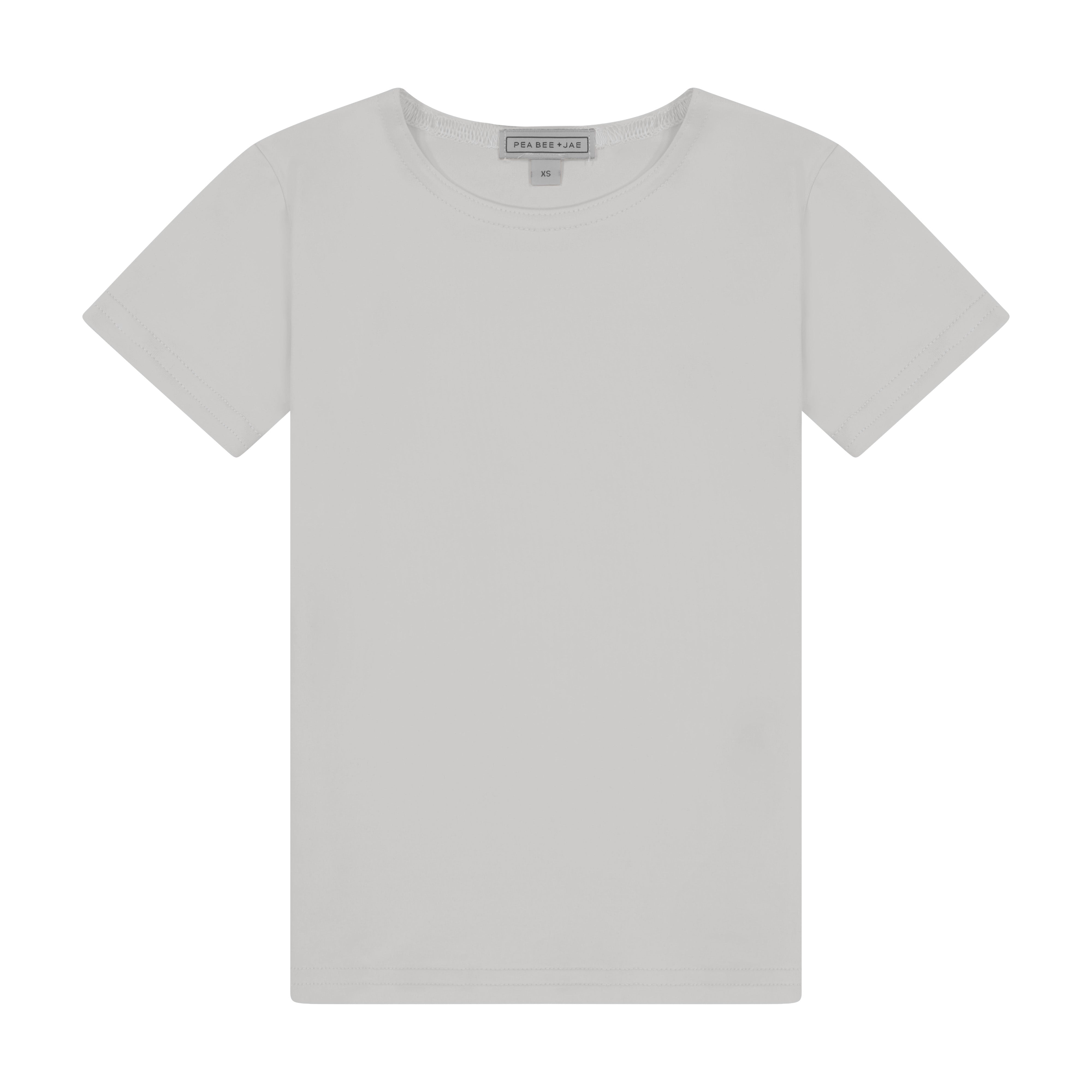 Kids Cotton Short Sleeve Shell