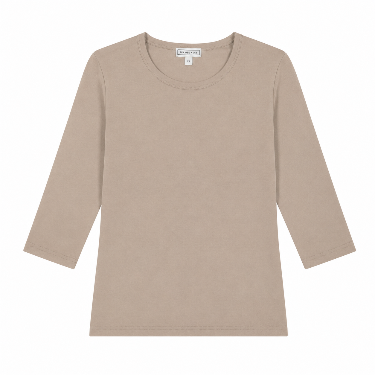Cotton 3/4 Sleeve Shell