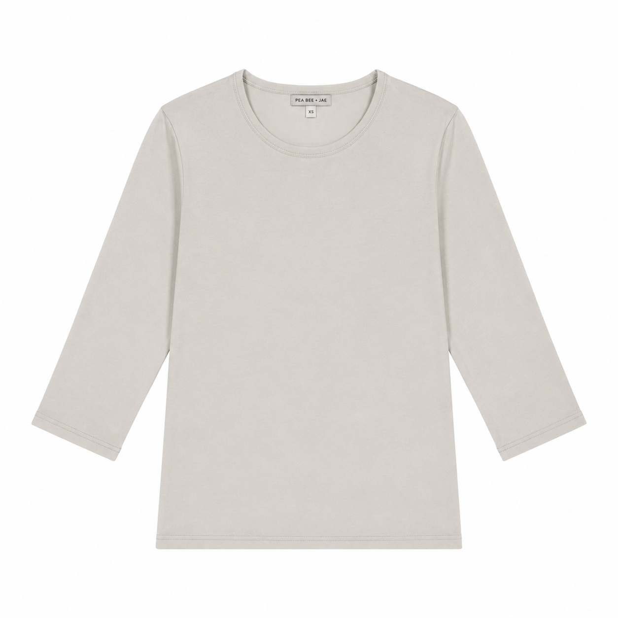 Cotton 3/4 Sleeve Shell