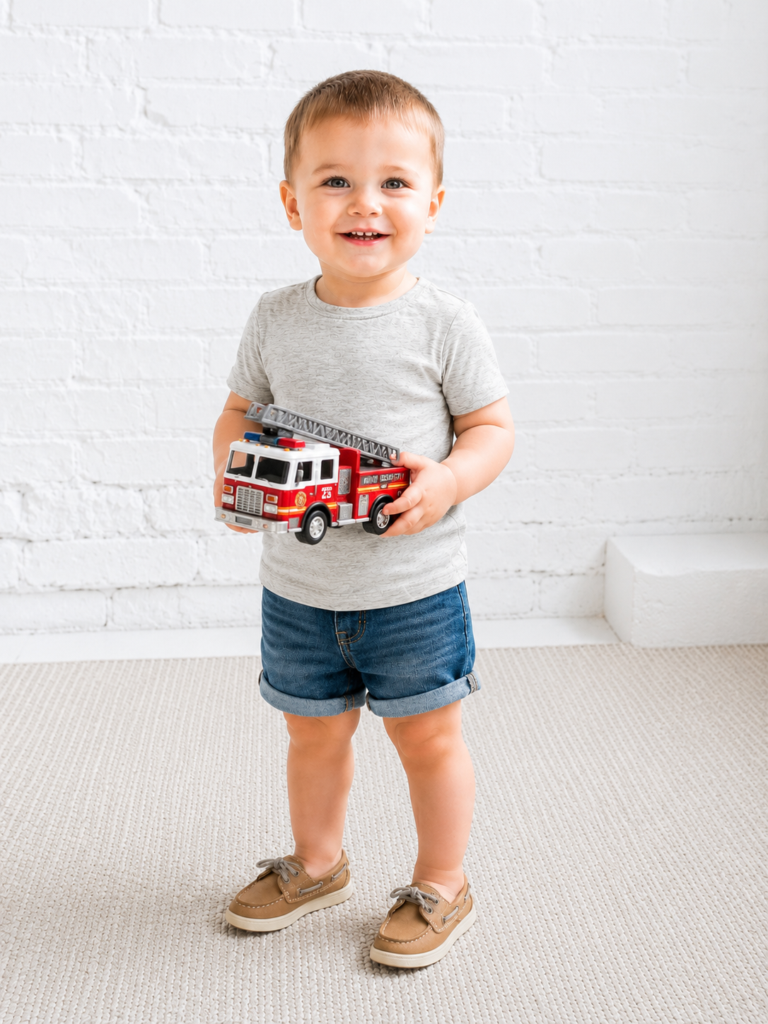 Heather Kids Short Sleeve
