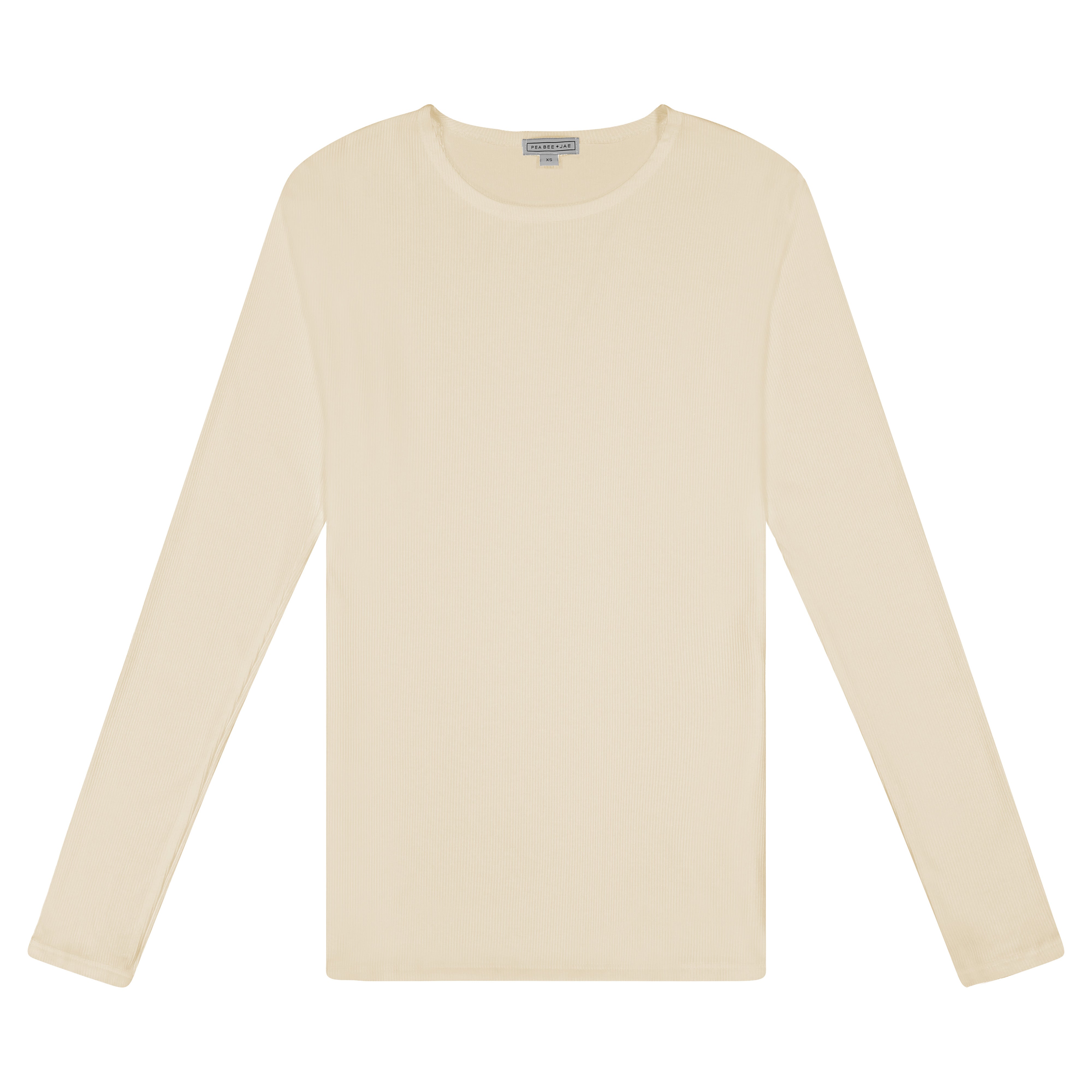 Kids Ribbed Long Sleeve Shell