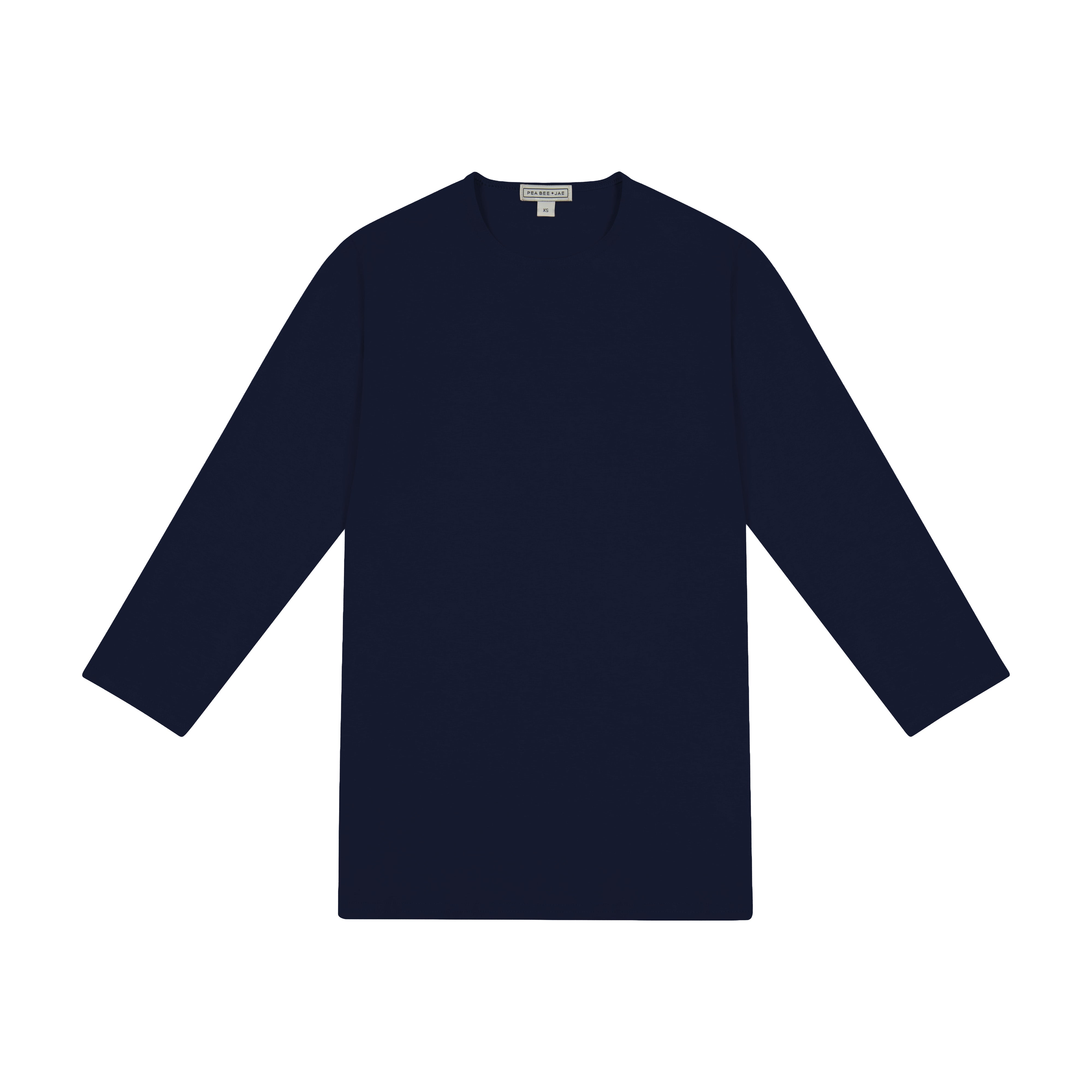 Kids Cotton 3/4 Sleeve Shell
