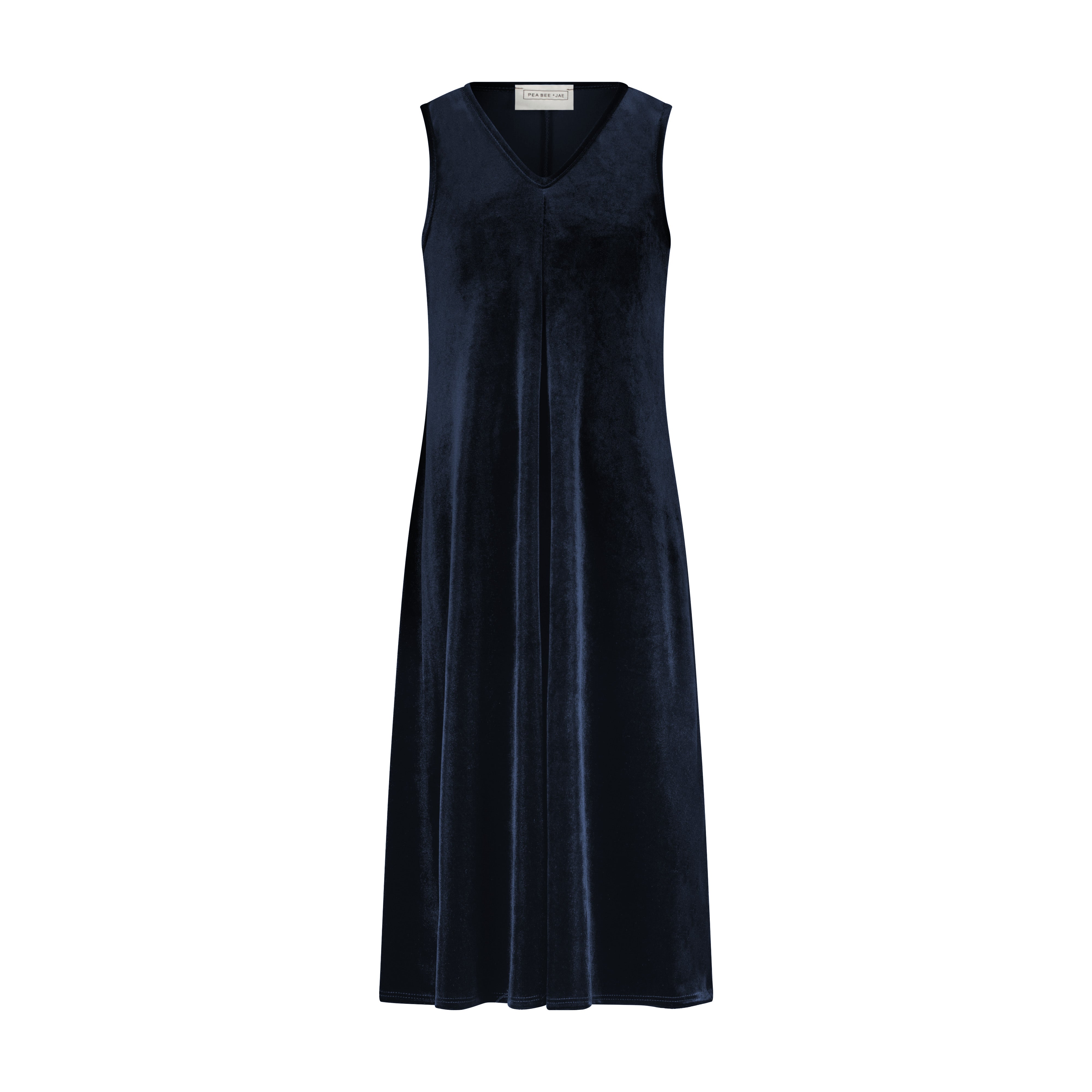 Kids Velvet V-Neck Jumper
