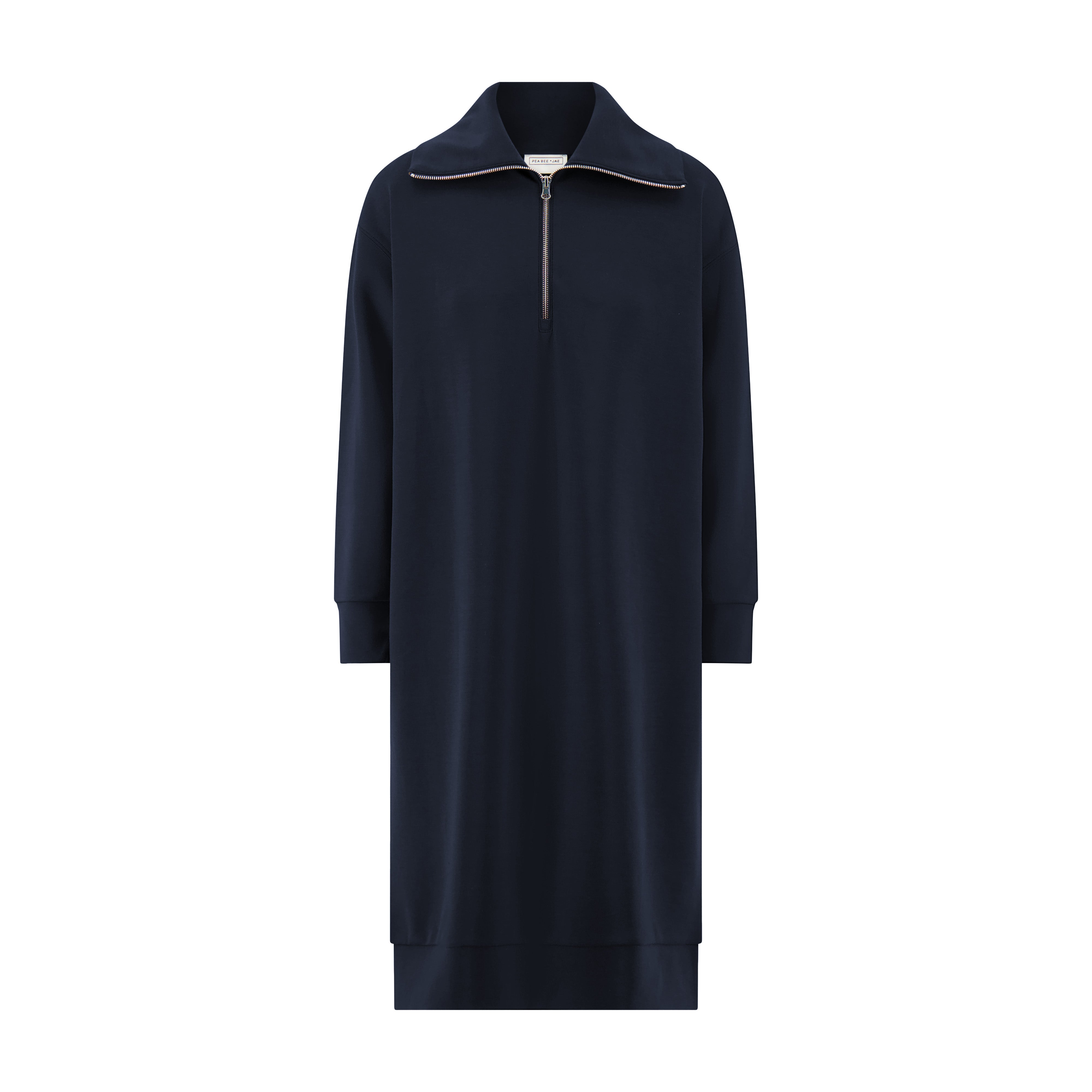 Women's Half Zip Scuba Dress